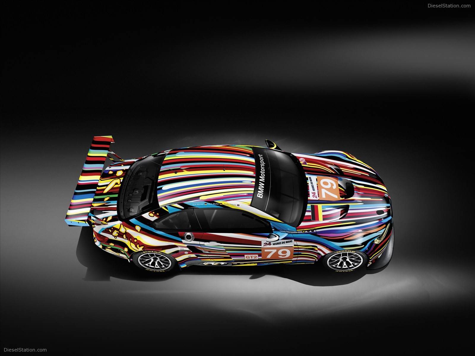 BMW M3 GT2 Art Car - Jeff Koons 2011