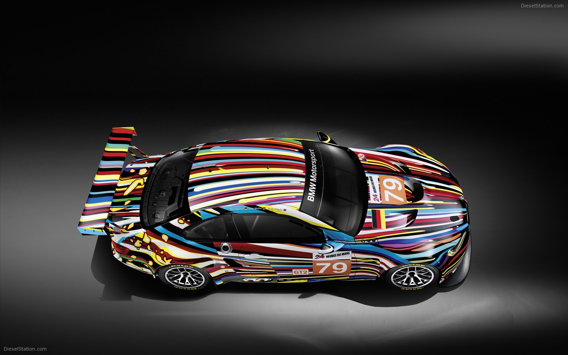 BMW M3 GT2 Art Car - Jeff Koons 2011
