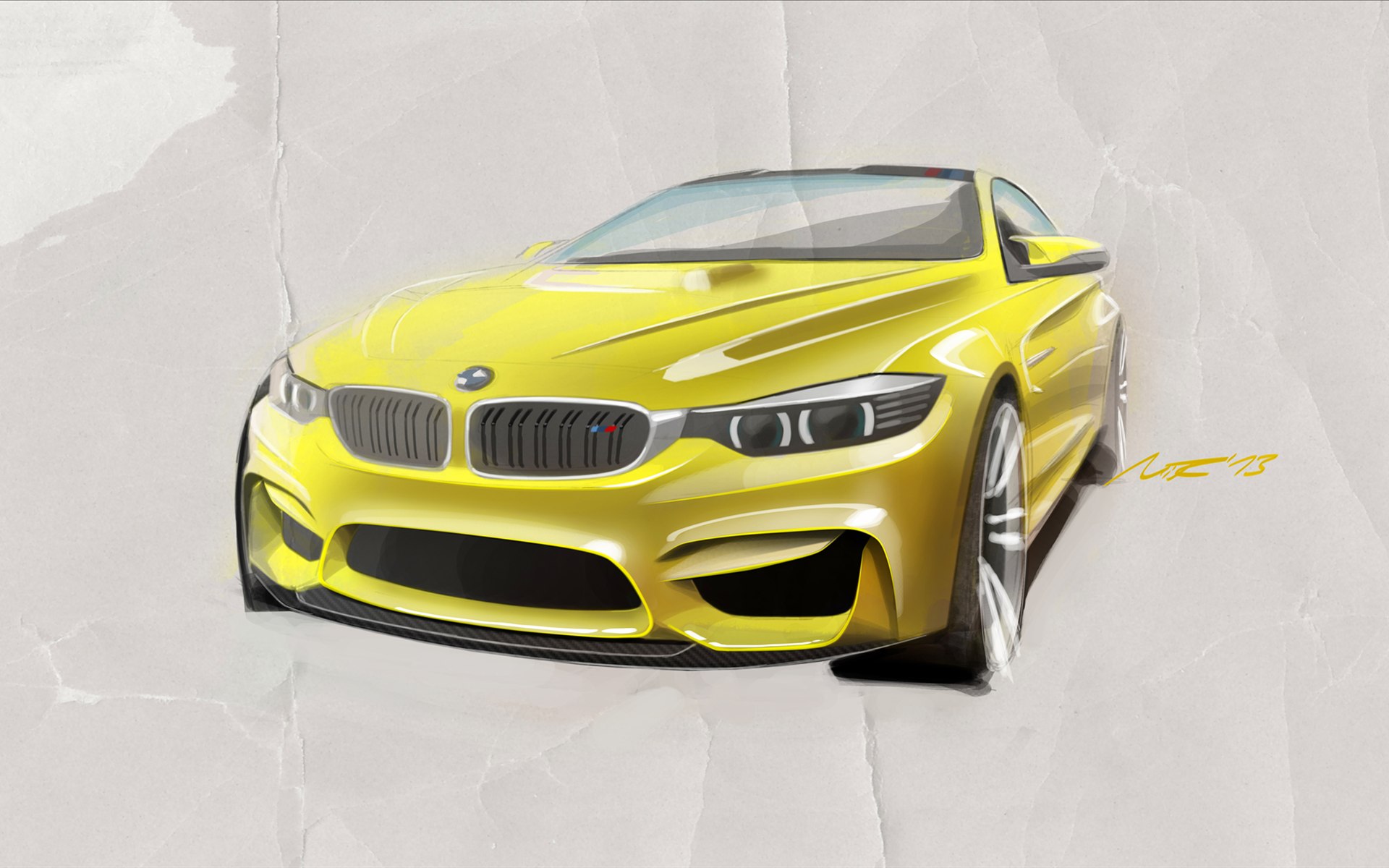 BMW M4 Coupe Concept 2013