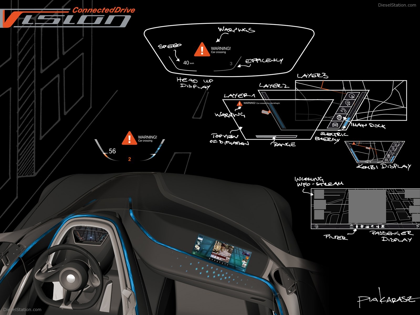 BMW Vision Connected Drive Concept 2011