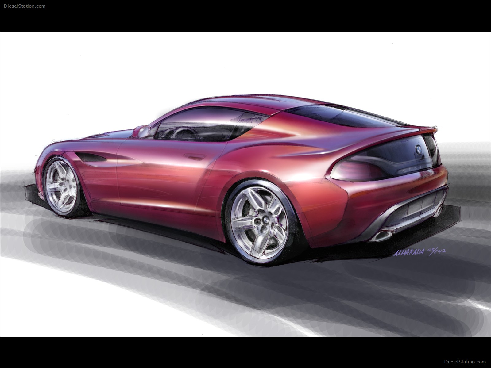 BMW Zagato Coupe Concept 2012