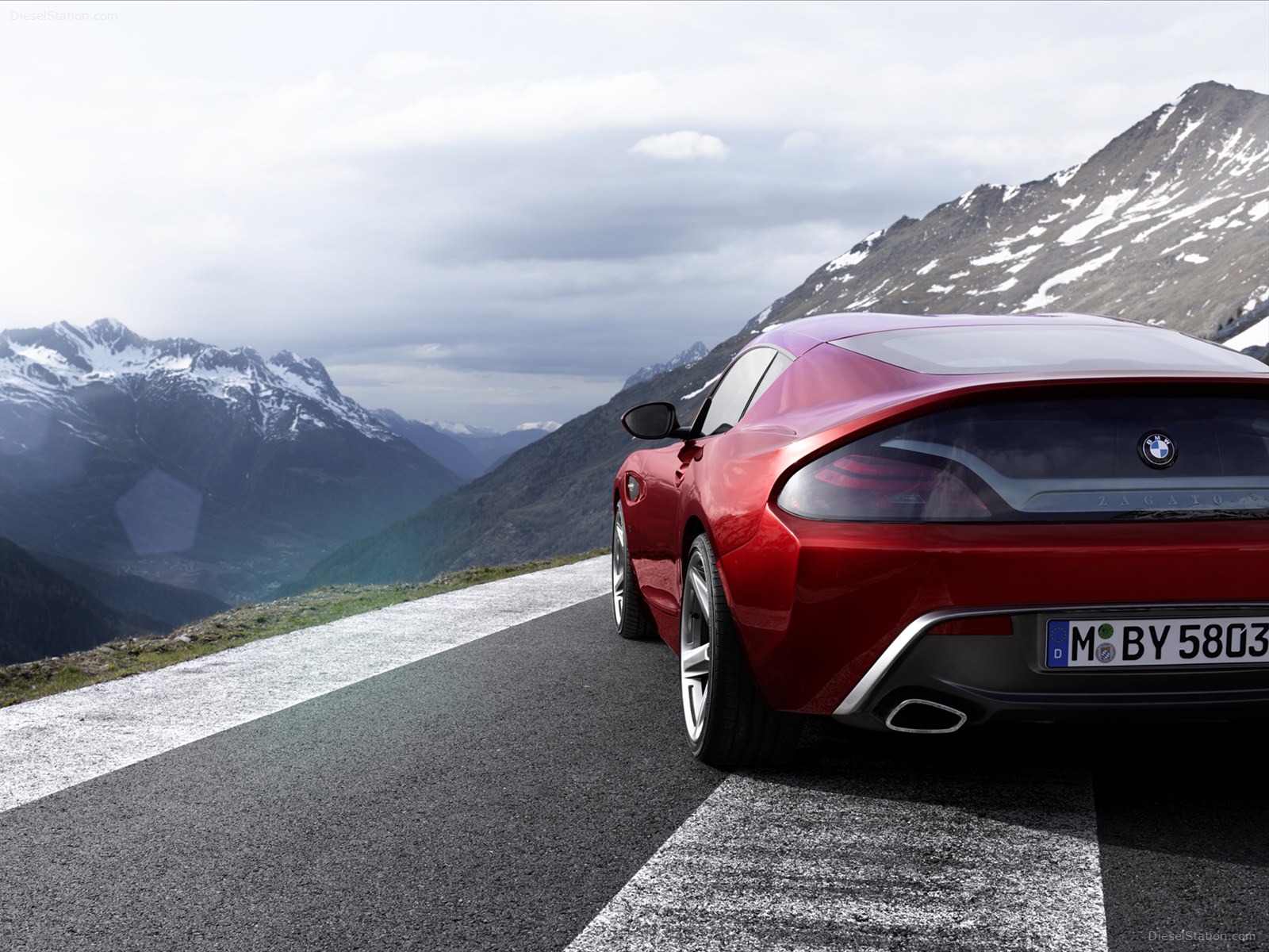 BMW Zagato Coupe Concept 2012