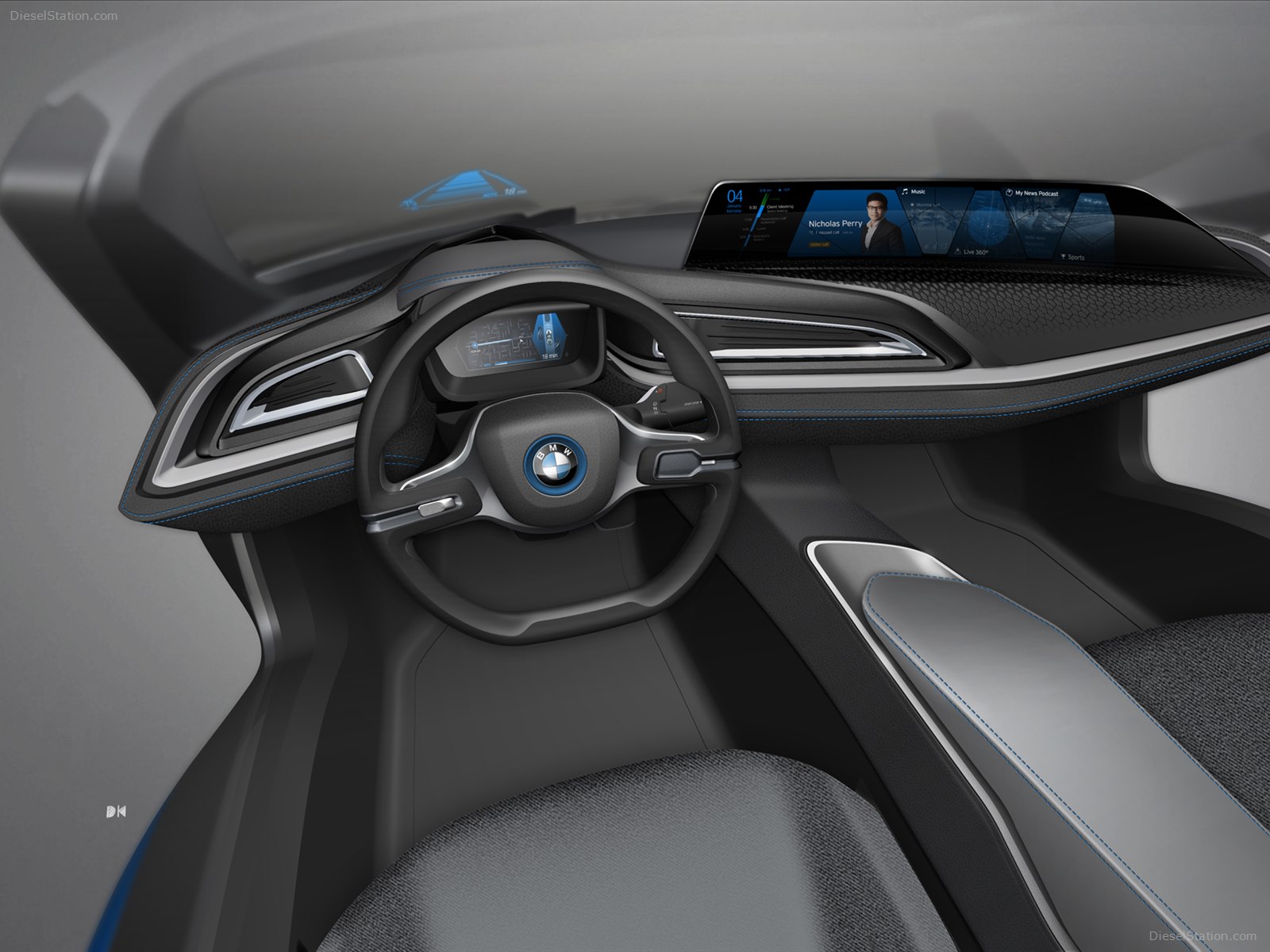 BMW i Vision Future Interaction Concept 2016 BMW i Vision Future Interaction Concept 2016