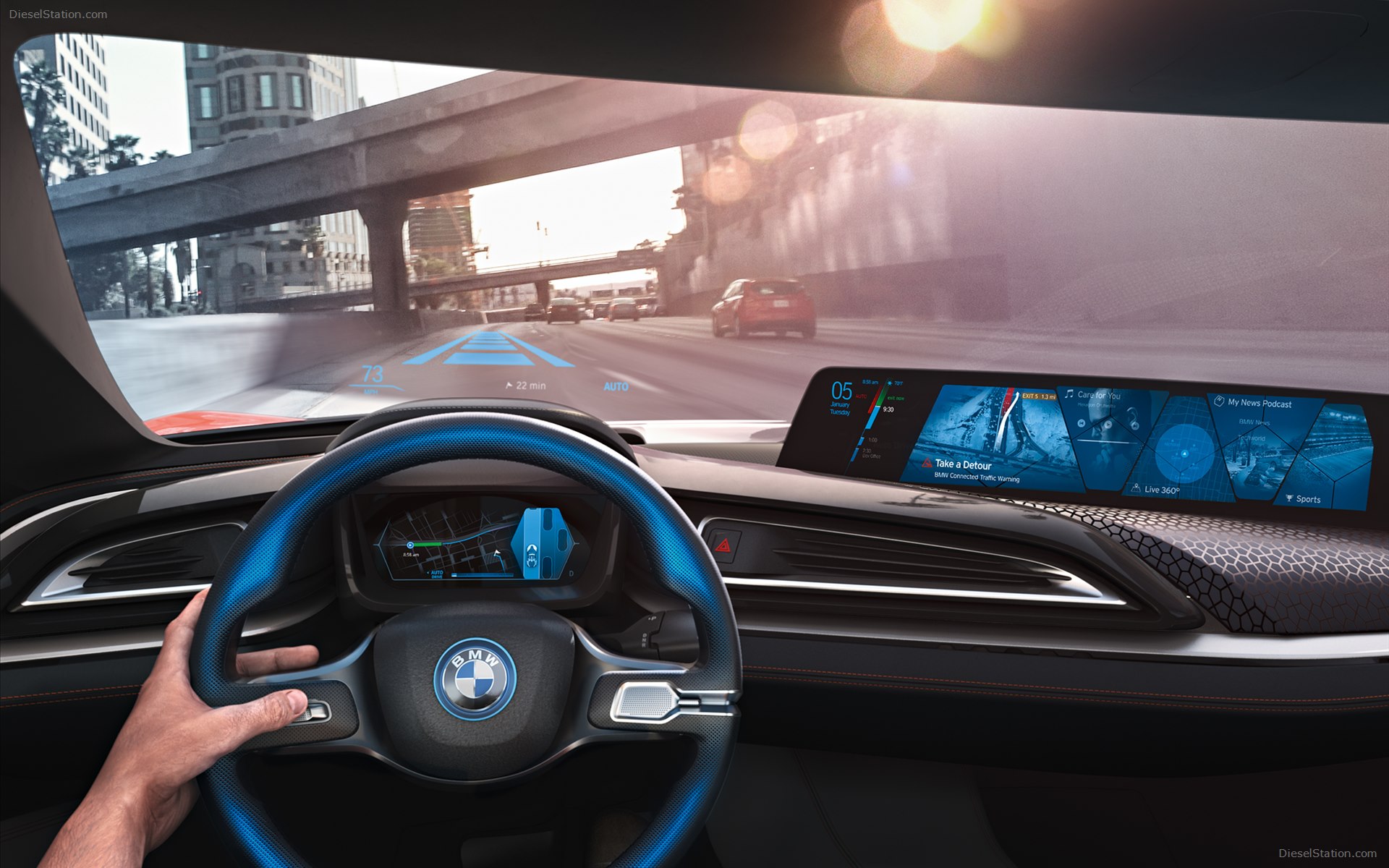 BMW i Vision Future Interaction Concept 2016 BMW i Vision Future Interaction Concept 2016