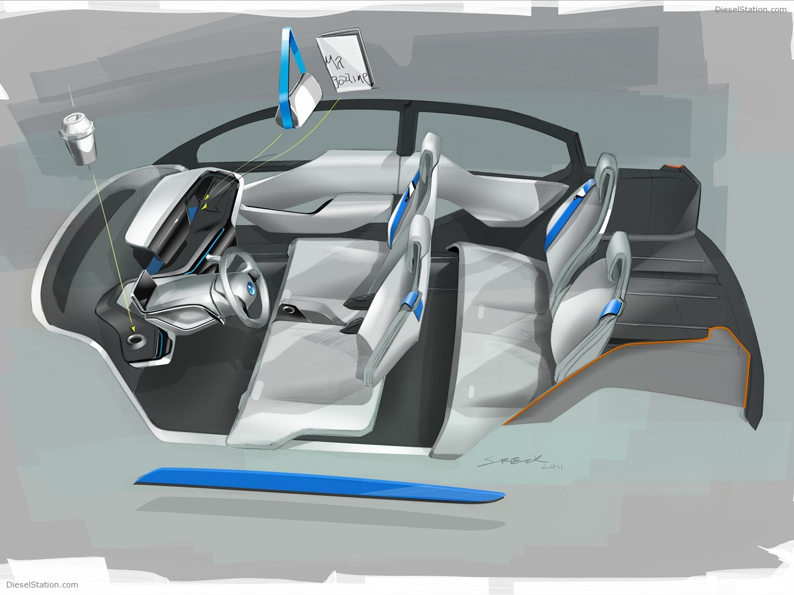 BMW  i3  Concept 2012