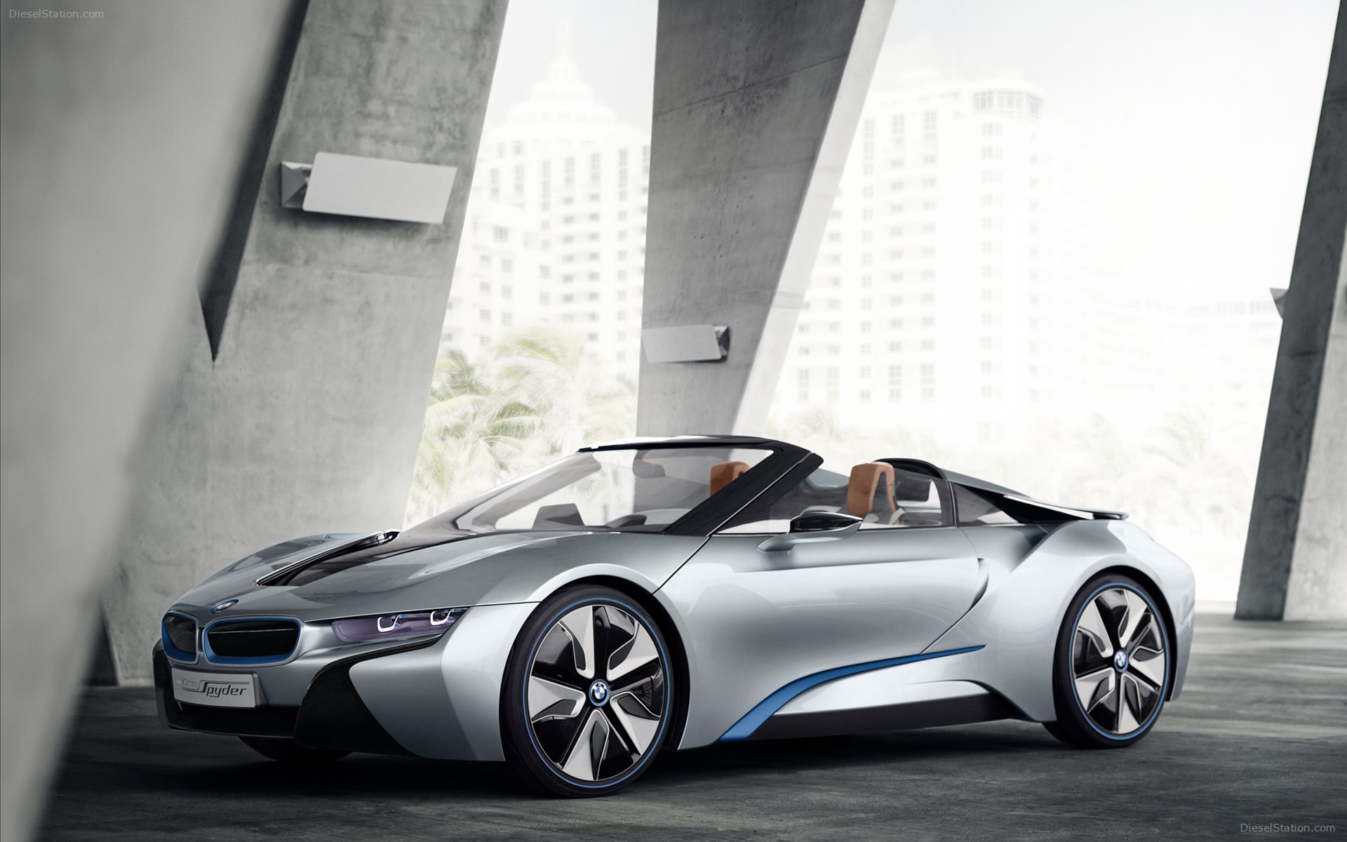 BMW i8 Spyder Concept 2012