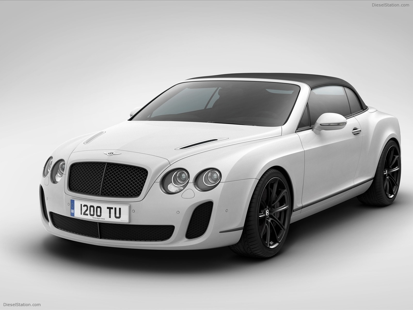 Bentley Continental SuperSports Ice Speed Record Convertible 2012 Bentley Continental SuperSports Ice Speed Record Convertible 2012