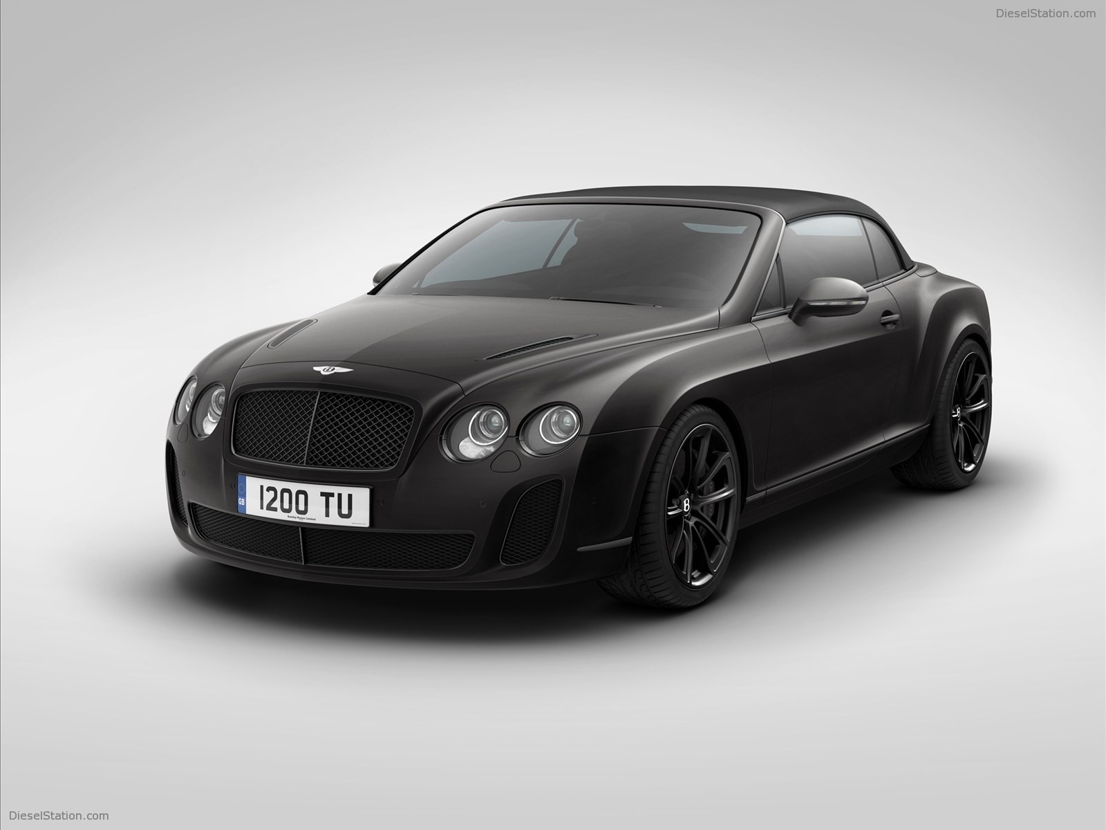 Bentley Continental SuperSports Ice Speed Record Convertible 2012 Bentley Continental SuperSports Ice Speed Record Convertible 2012