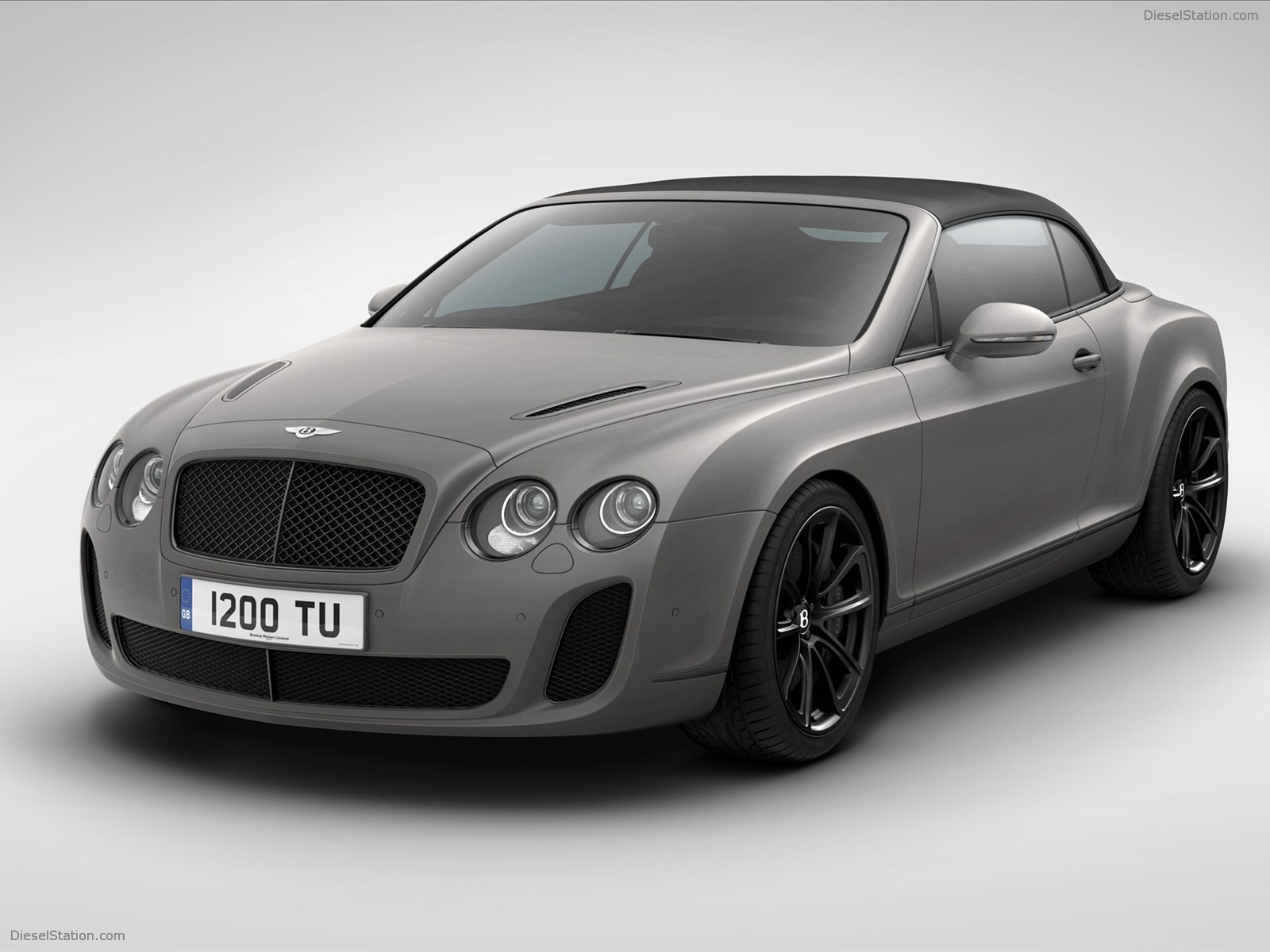 Bentley Continental SuperSports Ice Speed Record Convertible 2012 Bentley Continental SuperSports Ice Speed Record Convertible 2012