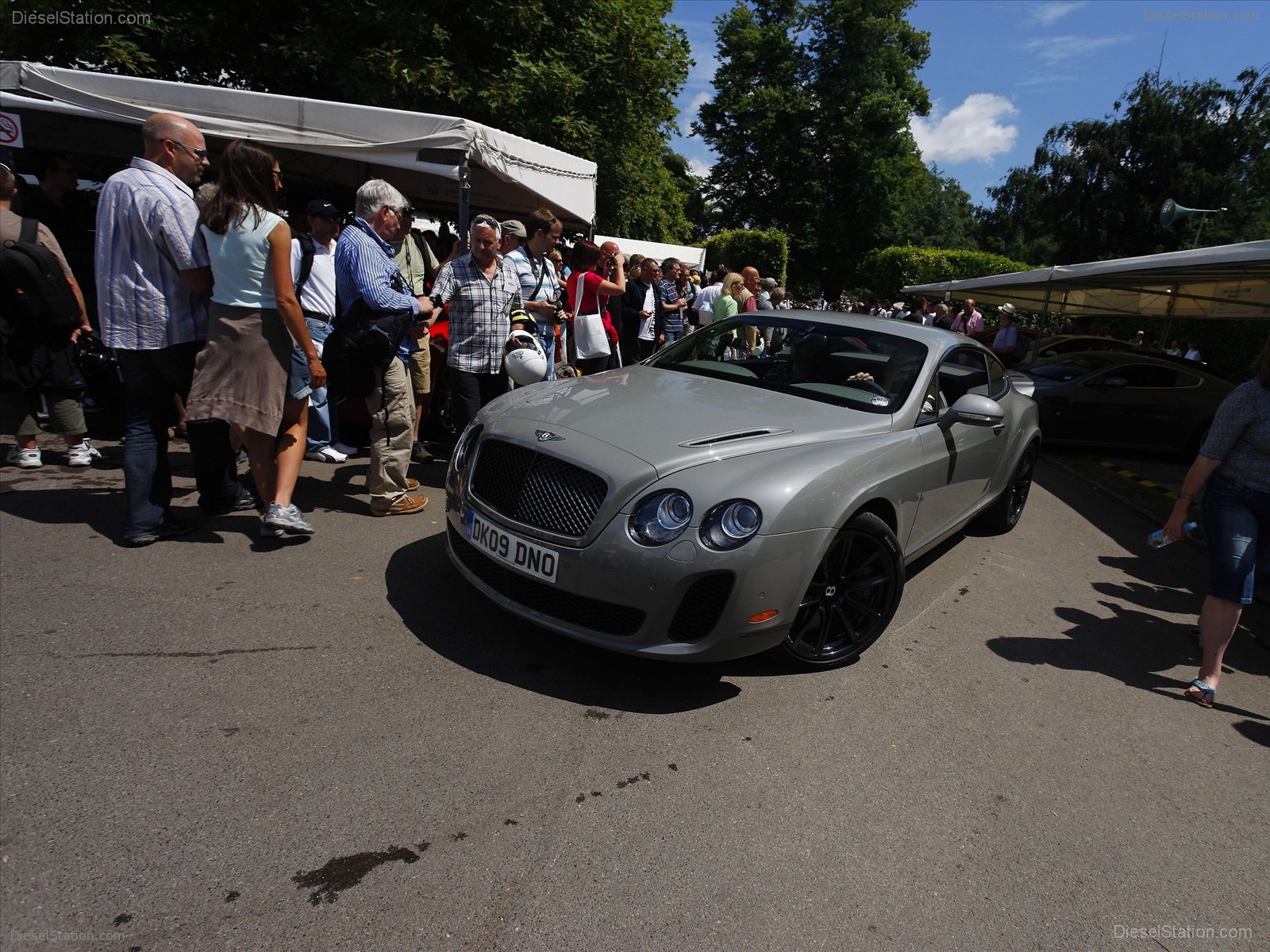 Derek Bell Runs The Bentley Continental Supersports At Goodwood