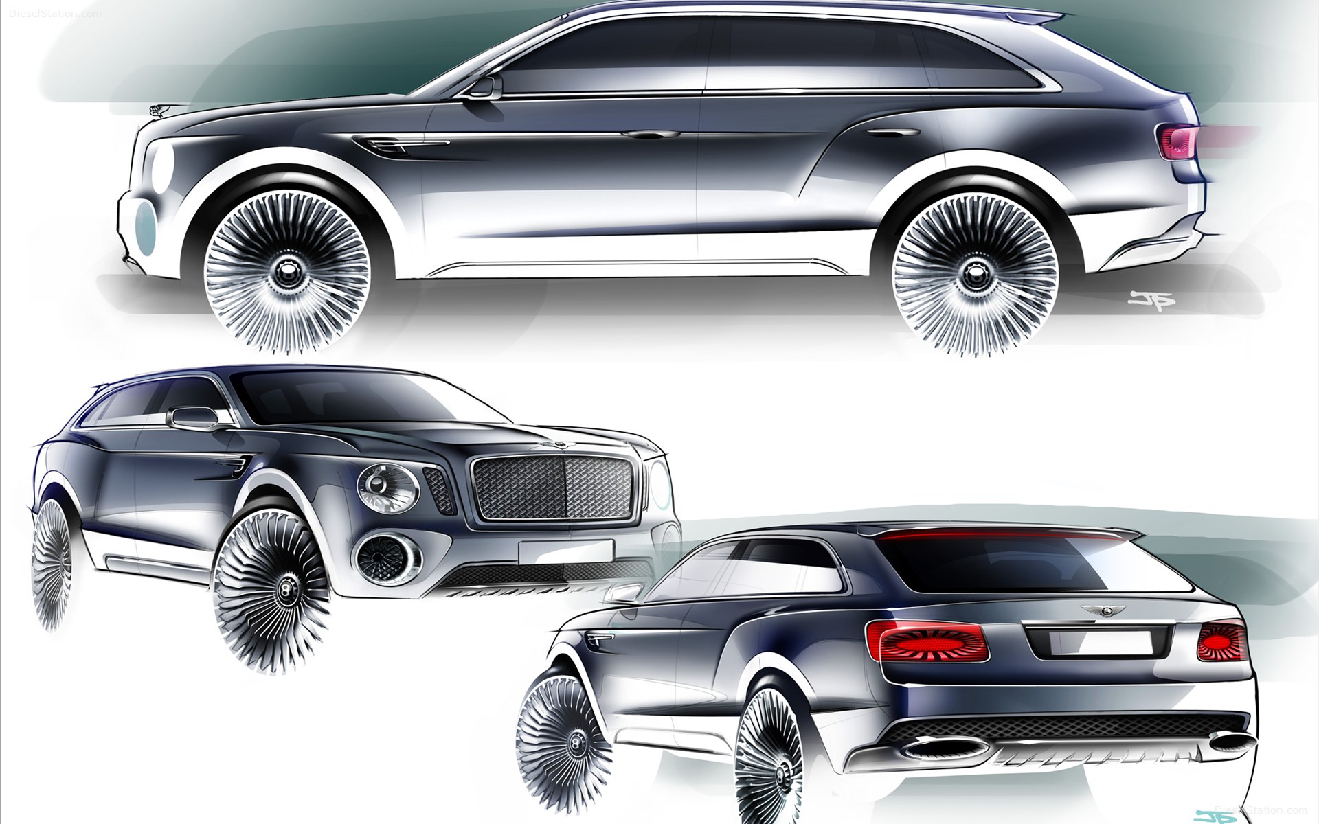 Bentley EXP 9 F SUV Concept