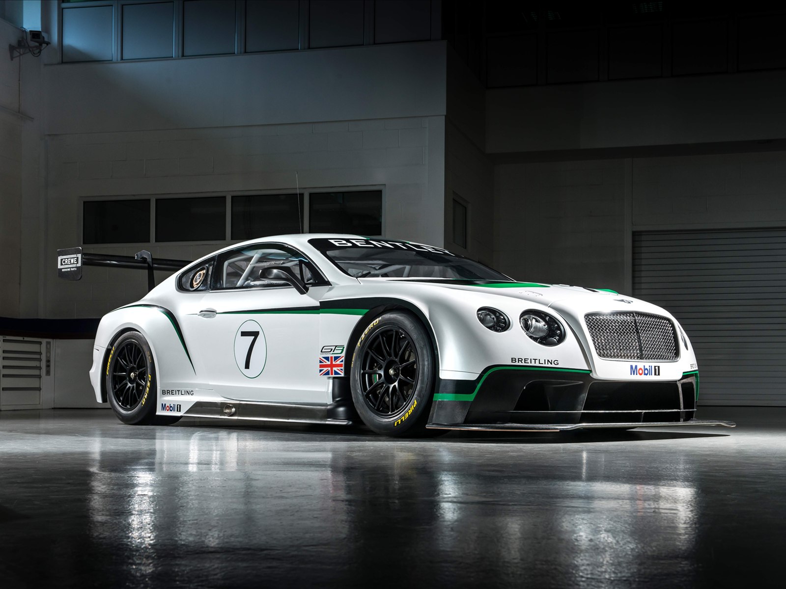 Bentley Continental GT3 Race Car 2014
