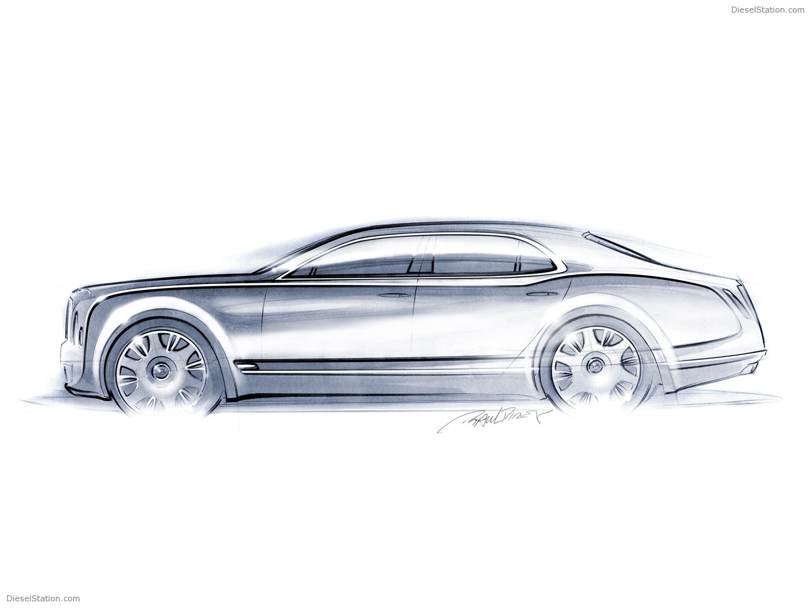Bentley Mulsanne debuts at Frankfurt