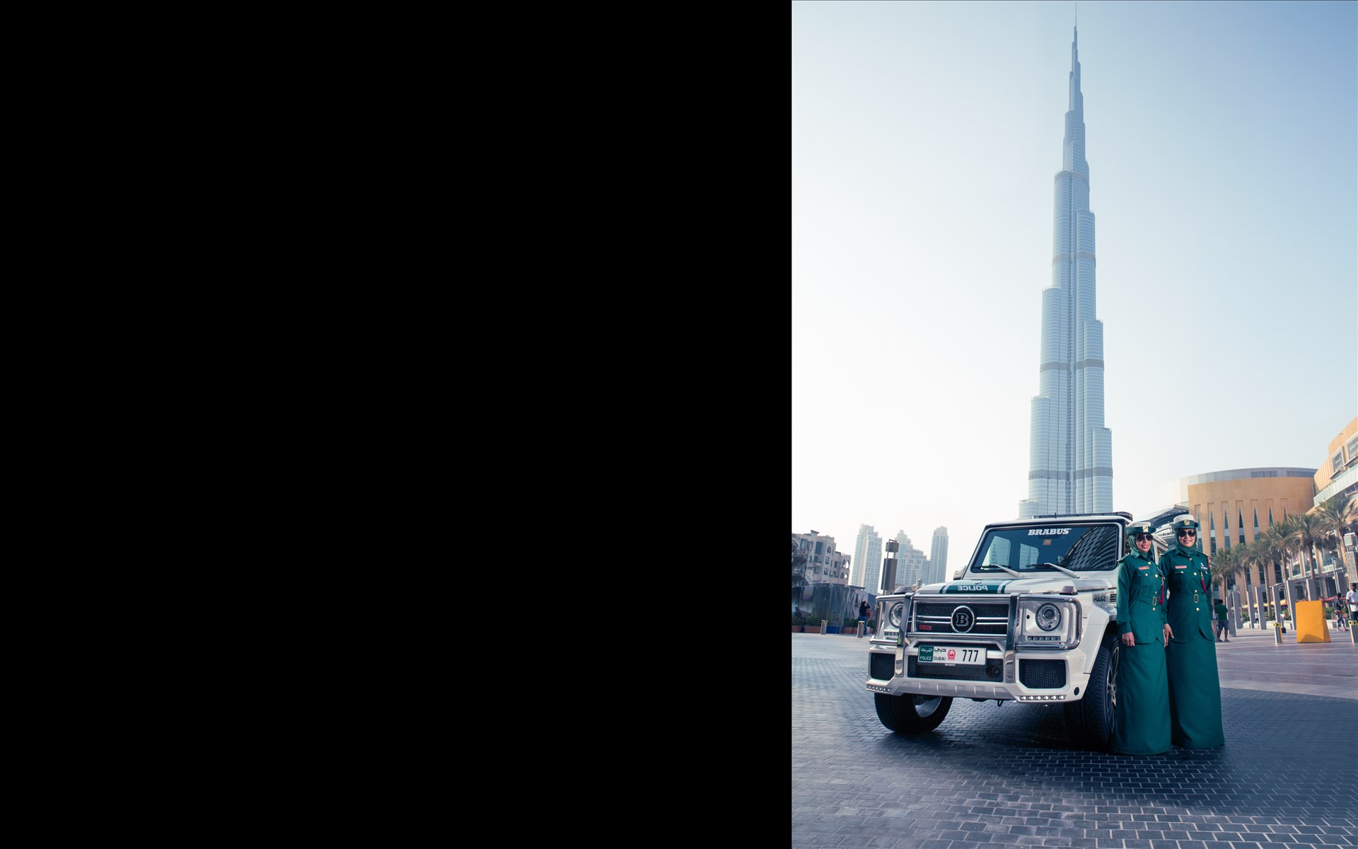 Brabus B63S-700 Widestar Dubai Police Car 2014