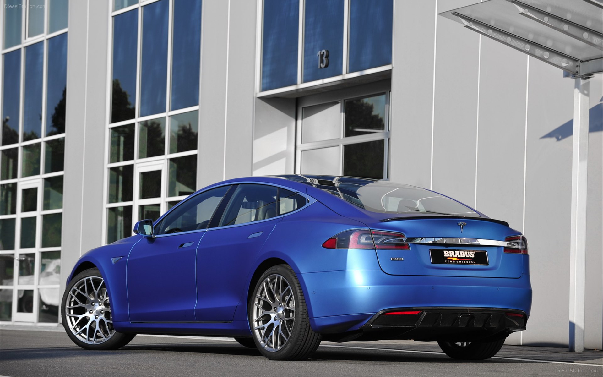 Brabus Zero Emission Tesla S 2015