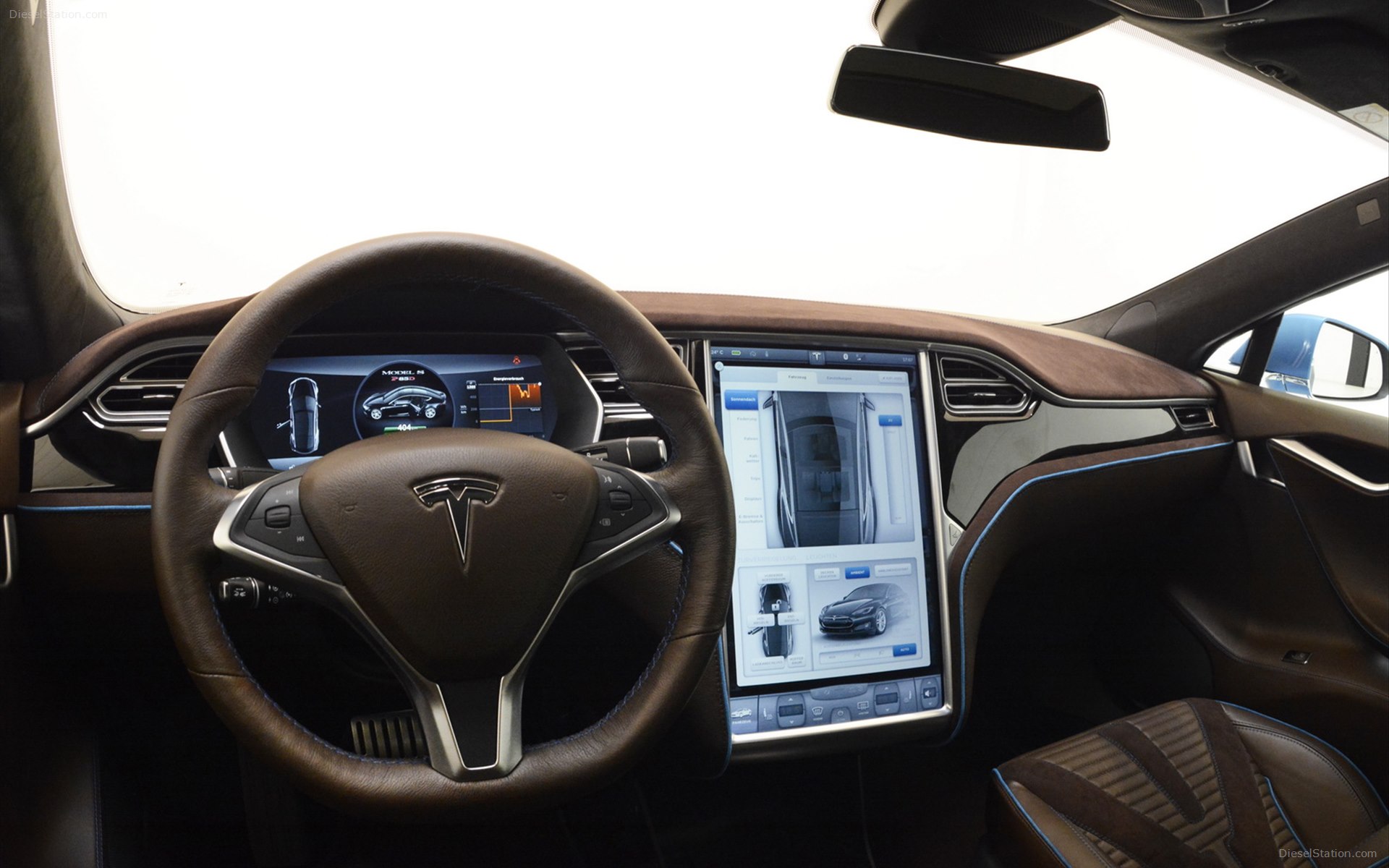 Brabus Zero Emission Tesla S 2015