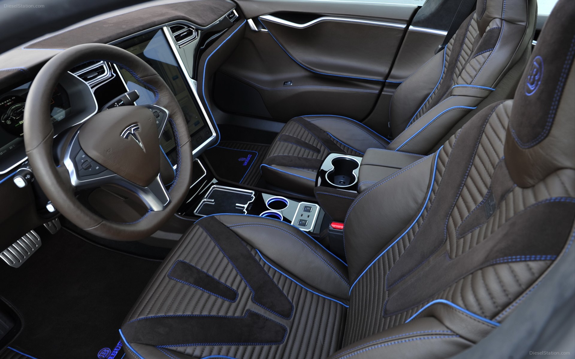 Brabus Zero Emission Tesla S 2015