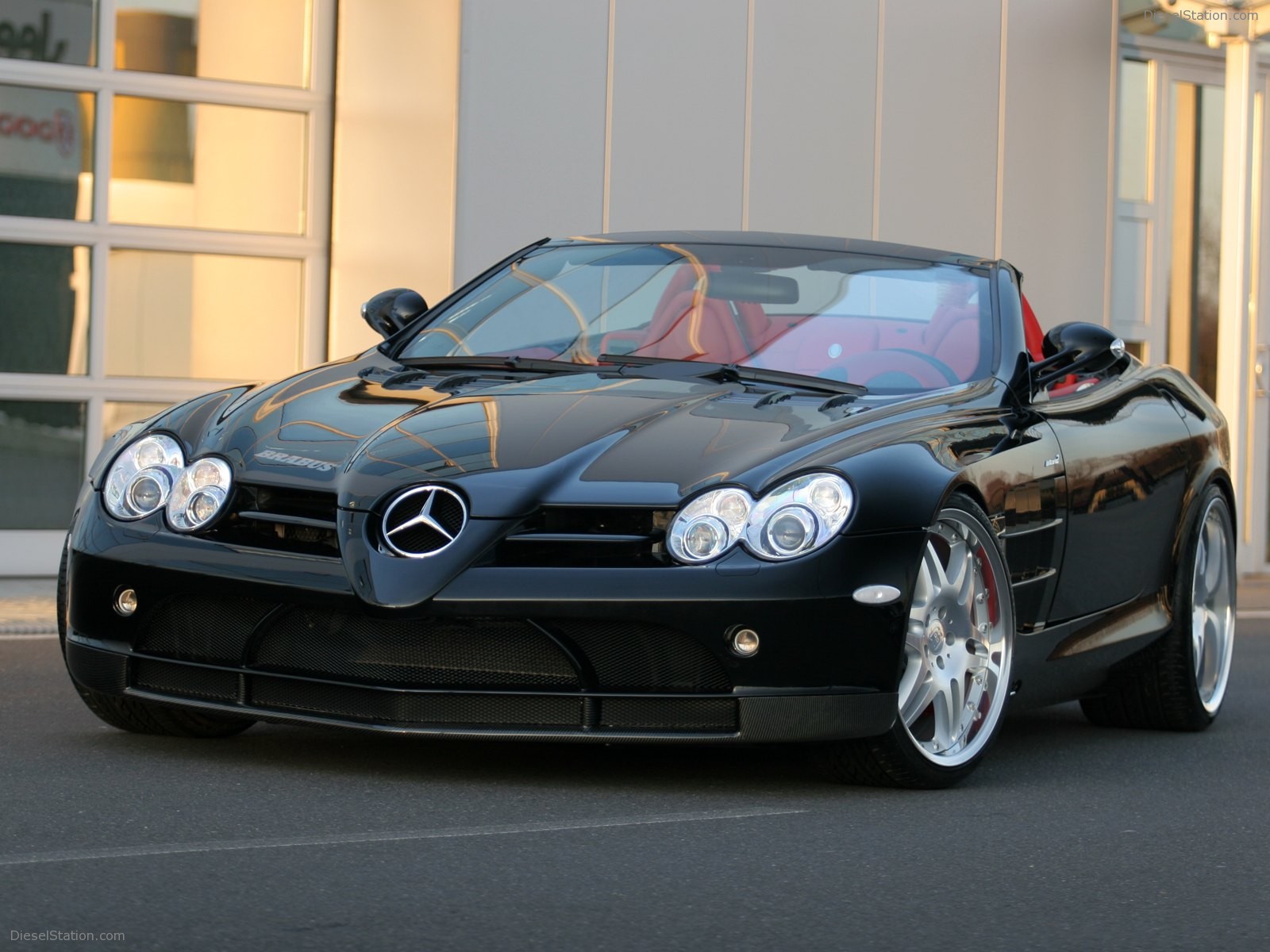 Brabus tunes Mercedes SLR McLaren Roadster