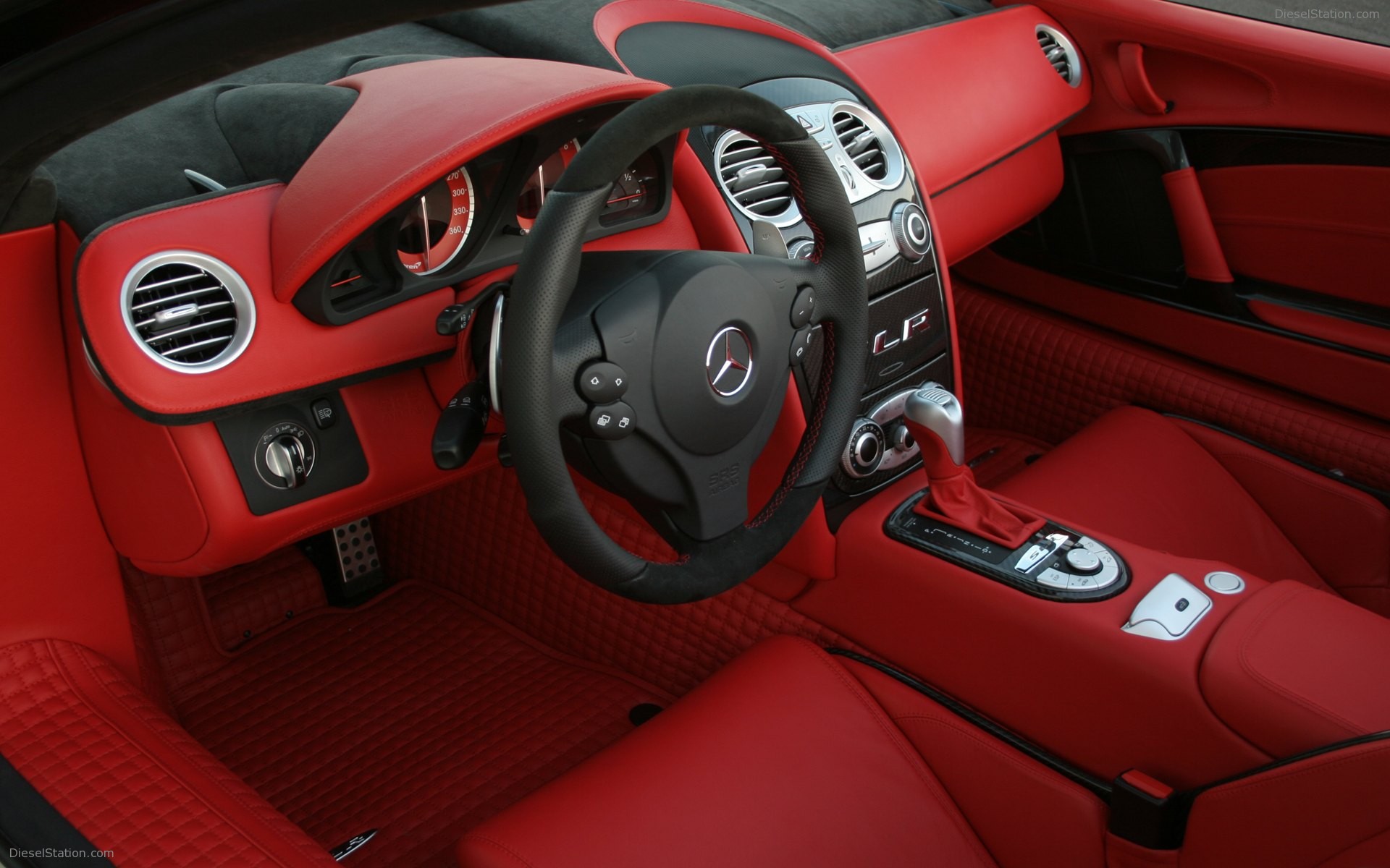 Brabus tunes Mercedes SLR McLaren Roadster Brabus tunes Mercedes SLR McLaren Roadster