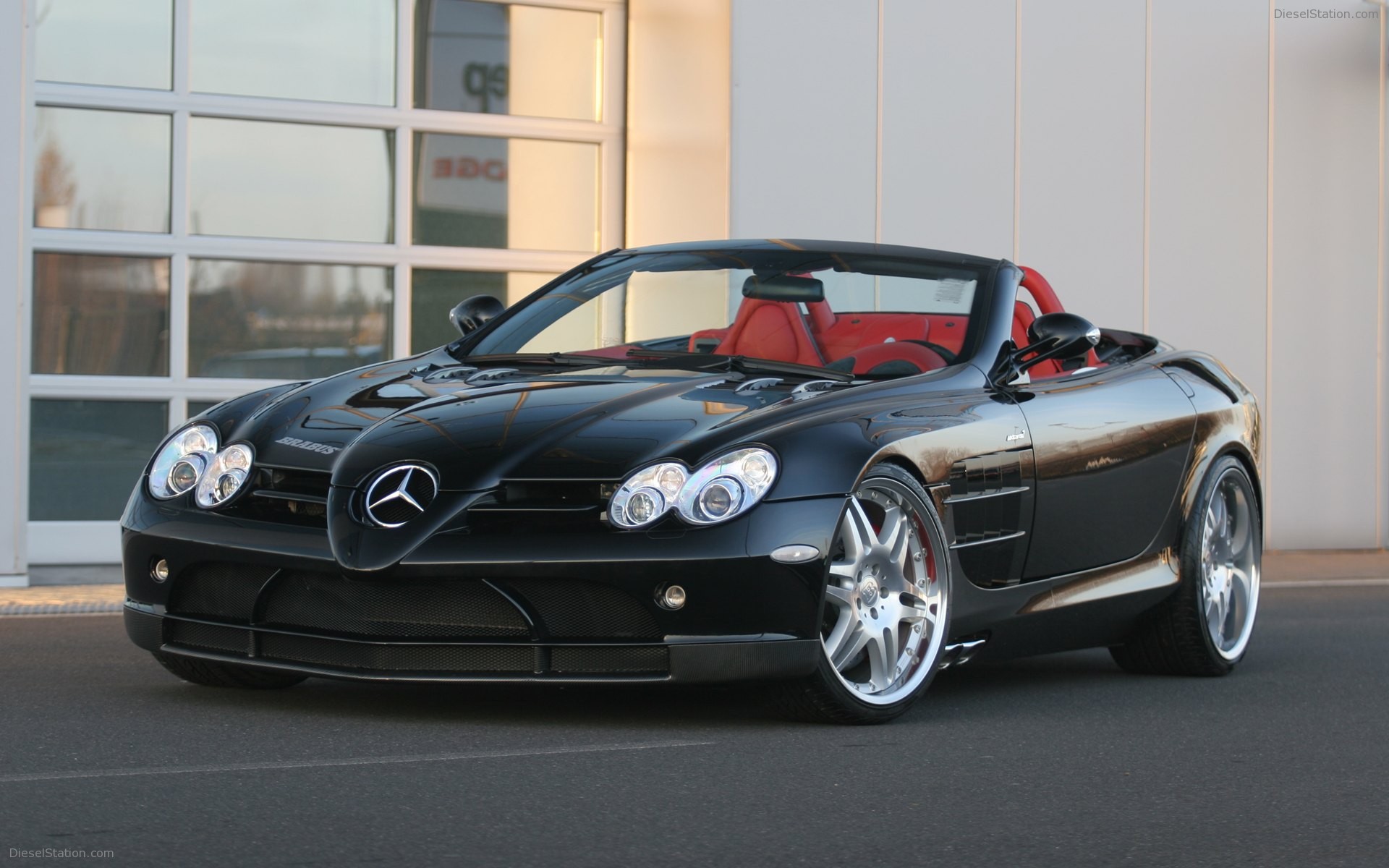 Brabus tunes Mercedes SLR McLaren Roadster Brabus tunes Mercedes SLR McLaren Roadster