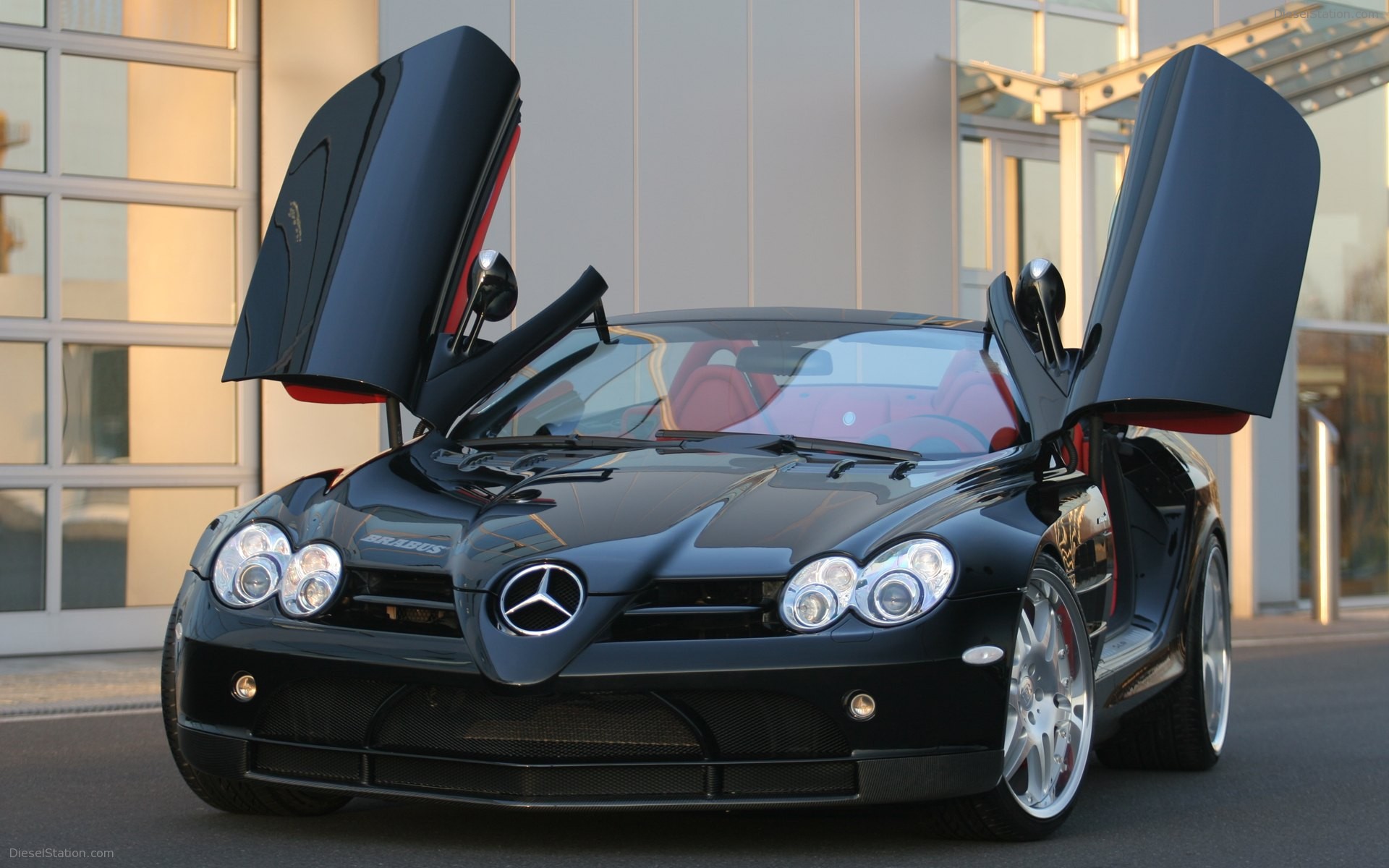 Brabus tunes Mercedes SLR McLaren Roadster