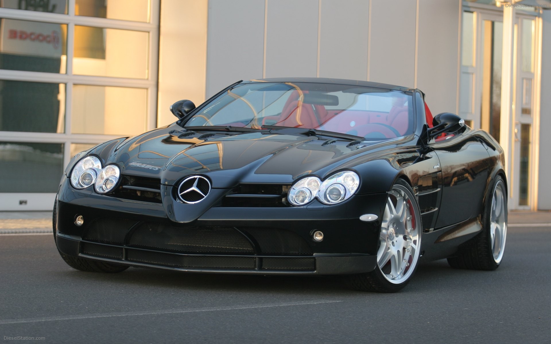 Brabus tunes Mercedes SLR McLaren Roadster