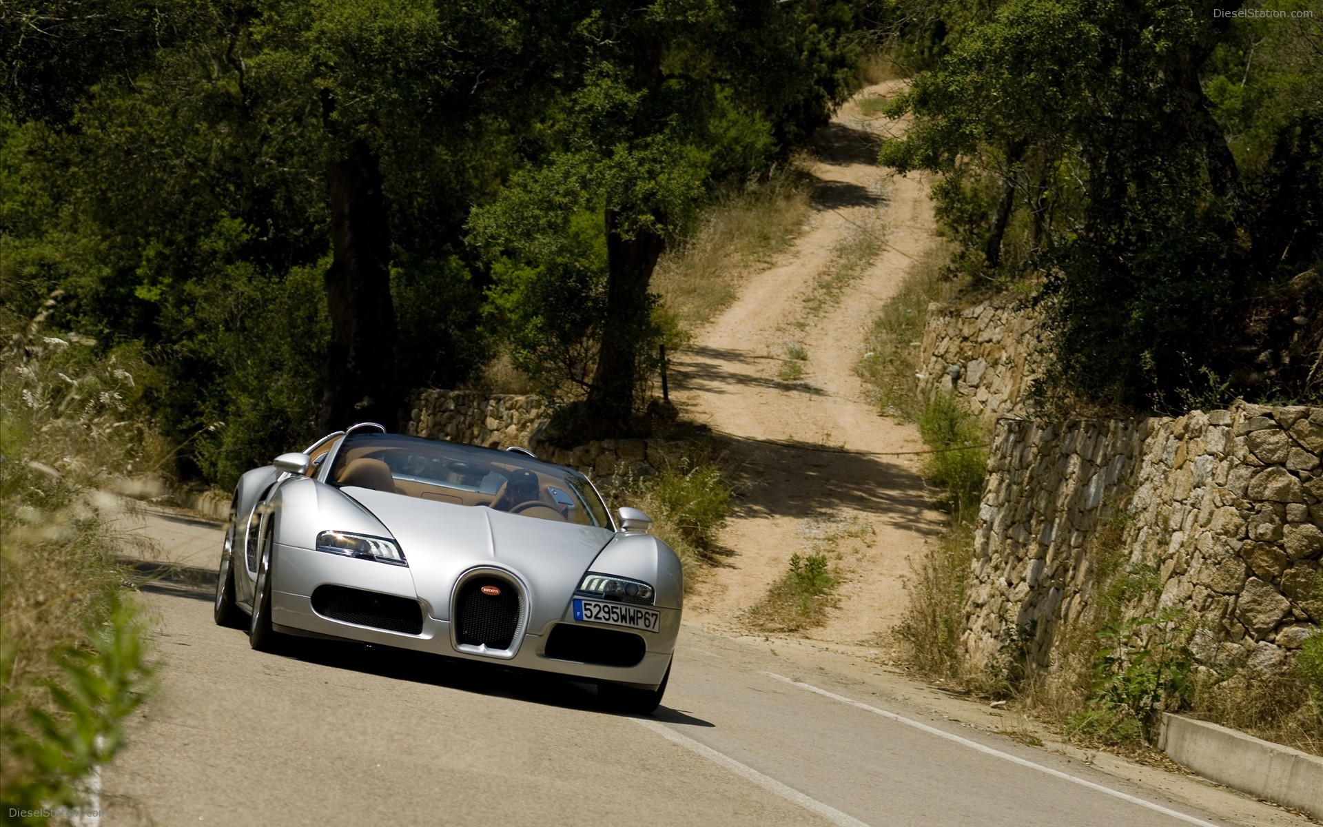 2010 Bugatti Veyron 16.4 Grand Sport in Sardinia