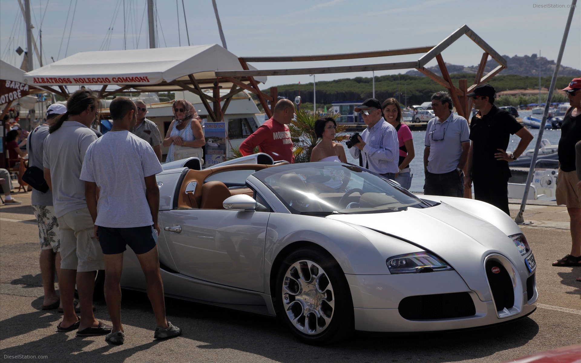 2010 Bugatti Veyron 16.4 Grand Sport in Sardinia