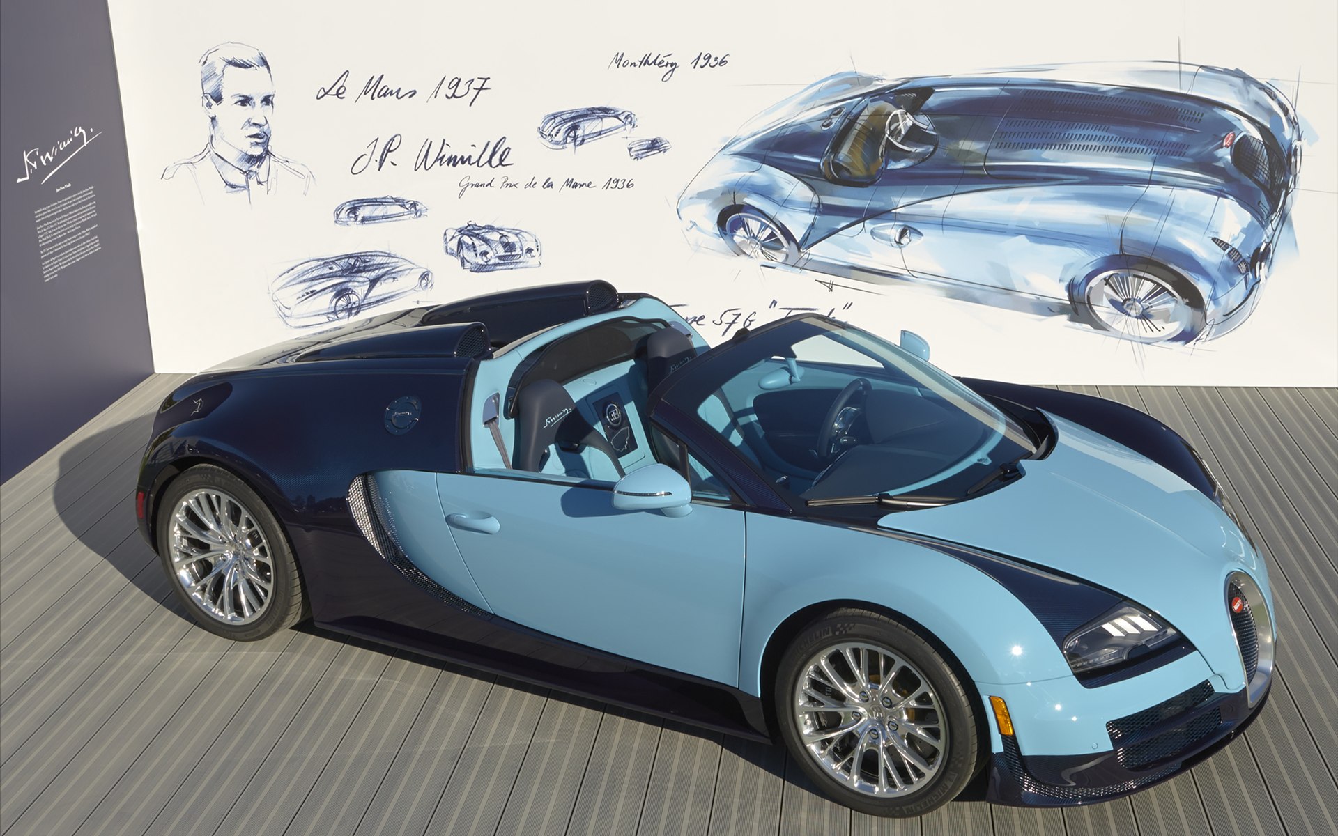 Bugatti Veyron Jean-Pierre Wimille 2013