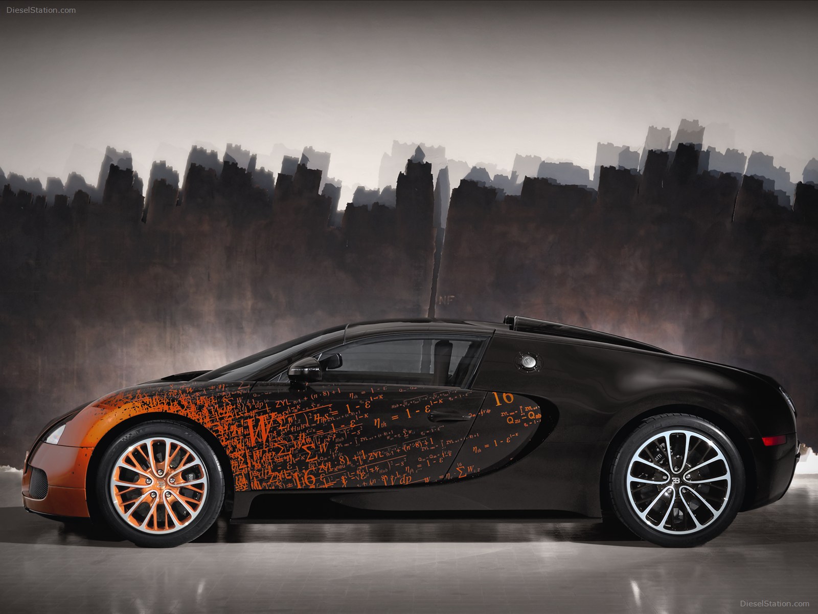 Bugatti Veyron Grand Sport Bernar Venet 2012 Bugatti Veyron Grand Sport Bernar Venet 2012