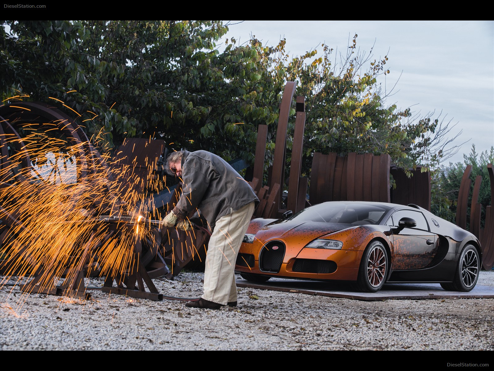 Bugatti Veyron Grand Sport Bernar Venet 2012 Bugatti Veyron Grand Sport Bernar Venet 2012