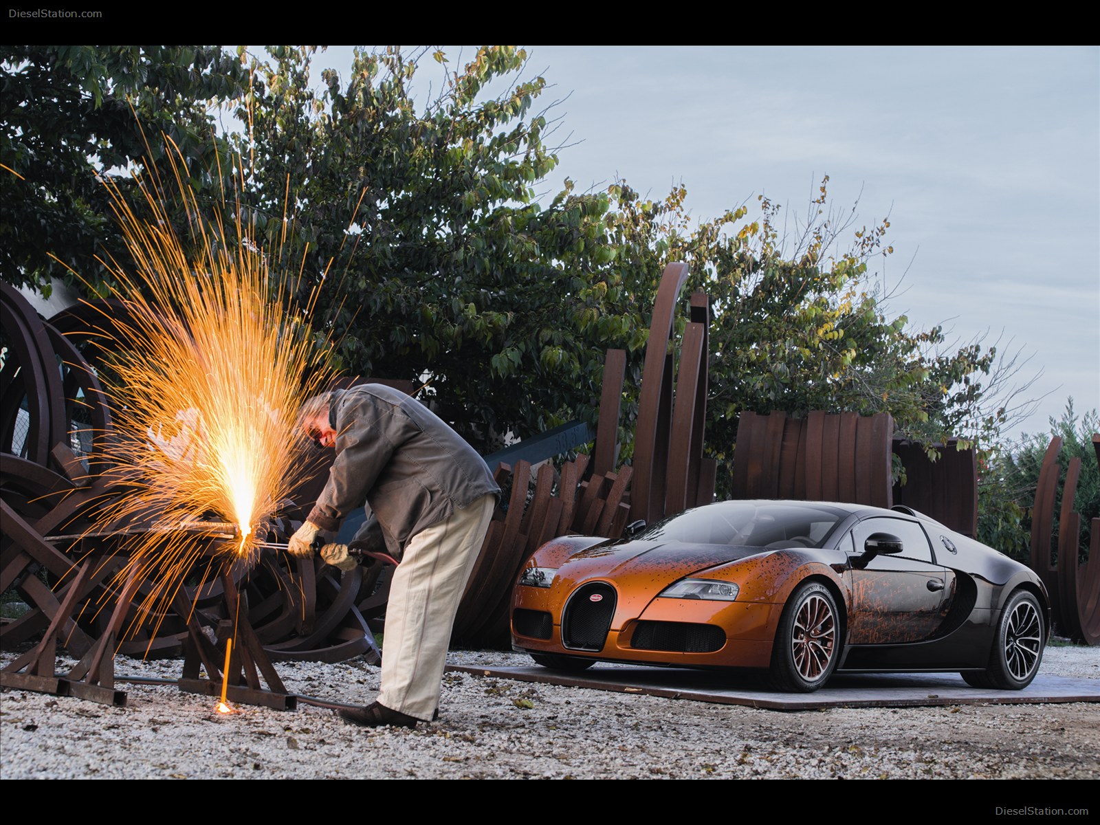 Bugatti Veyron Grand Sport Bernar Venet 2012 Bugatti Veyron Grand Sport Bernar Venet 2012