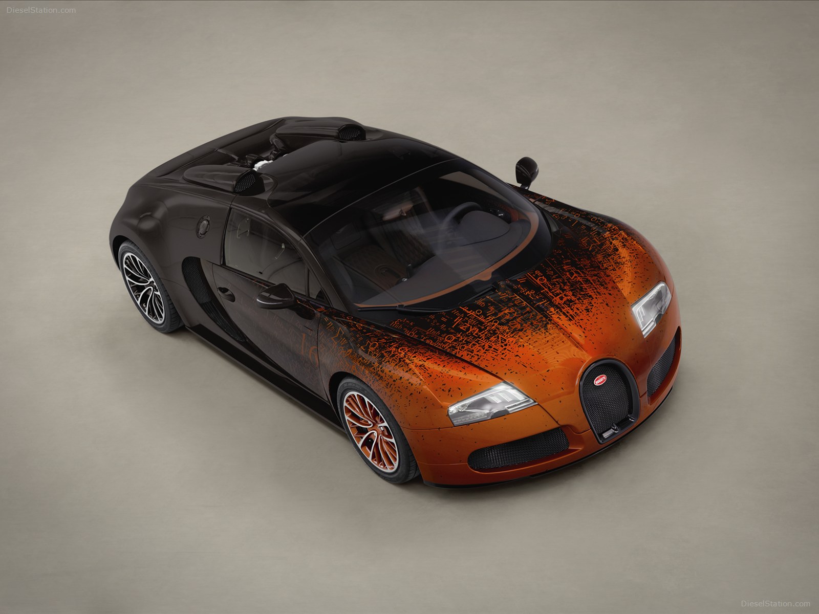 Bugatti Veyron Grand Sport Bernar Venet 2012 Bugatti Veyron Grand Sport Bernar Venet 2012