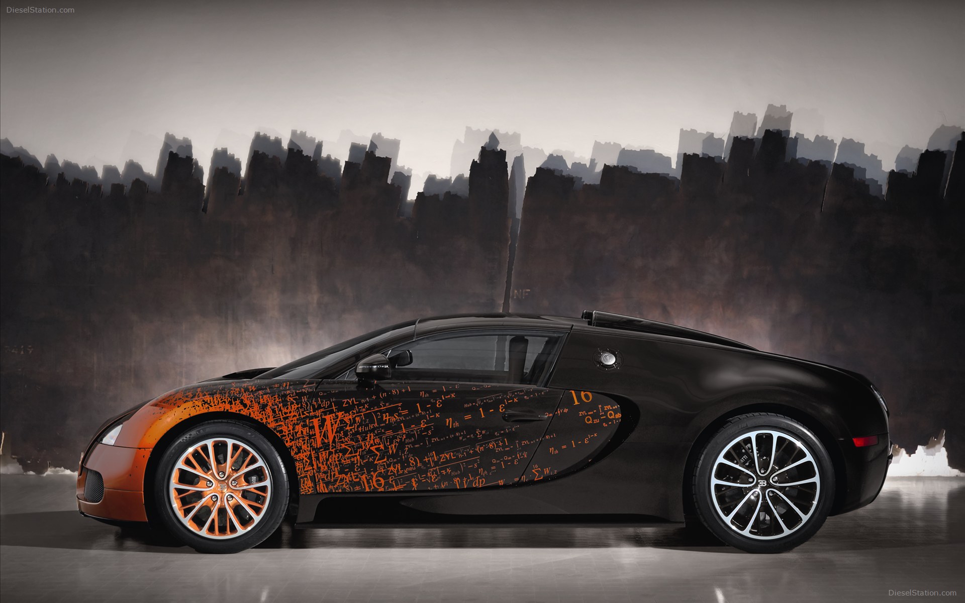 Bugatti Veyron Grand Sport Bernar Venet 2012 Bugatti Veyron Grand Sport Bernar Venet 2012