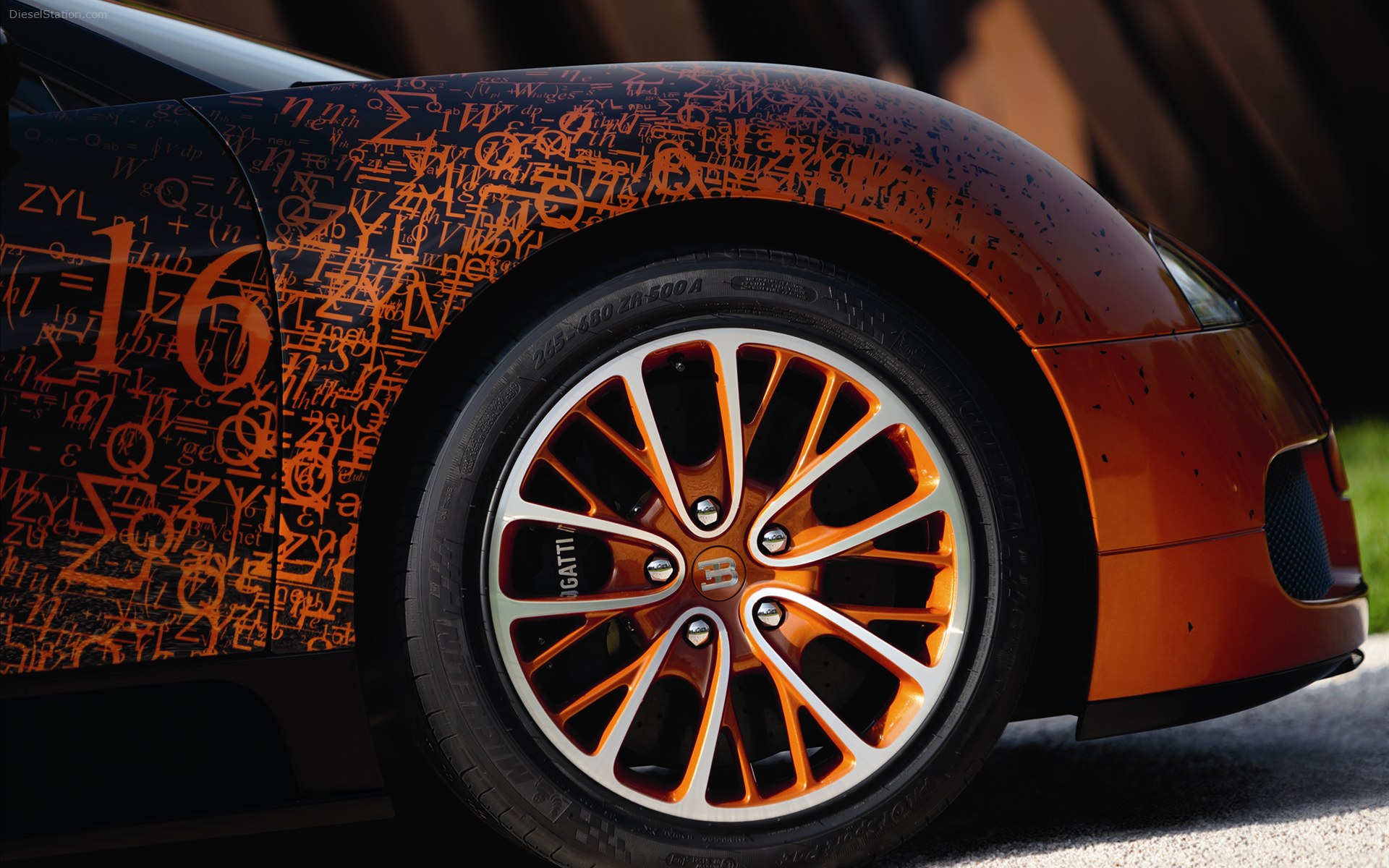 Bugatti Veyron Grand Sport Bernar Venet 2012 Bugatti Veyron Grand Sport Bernar Venet 2012