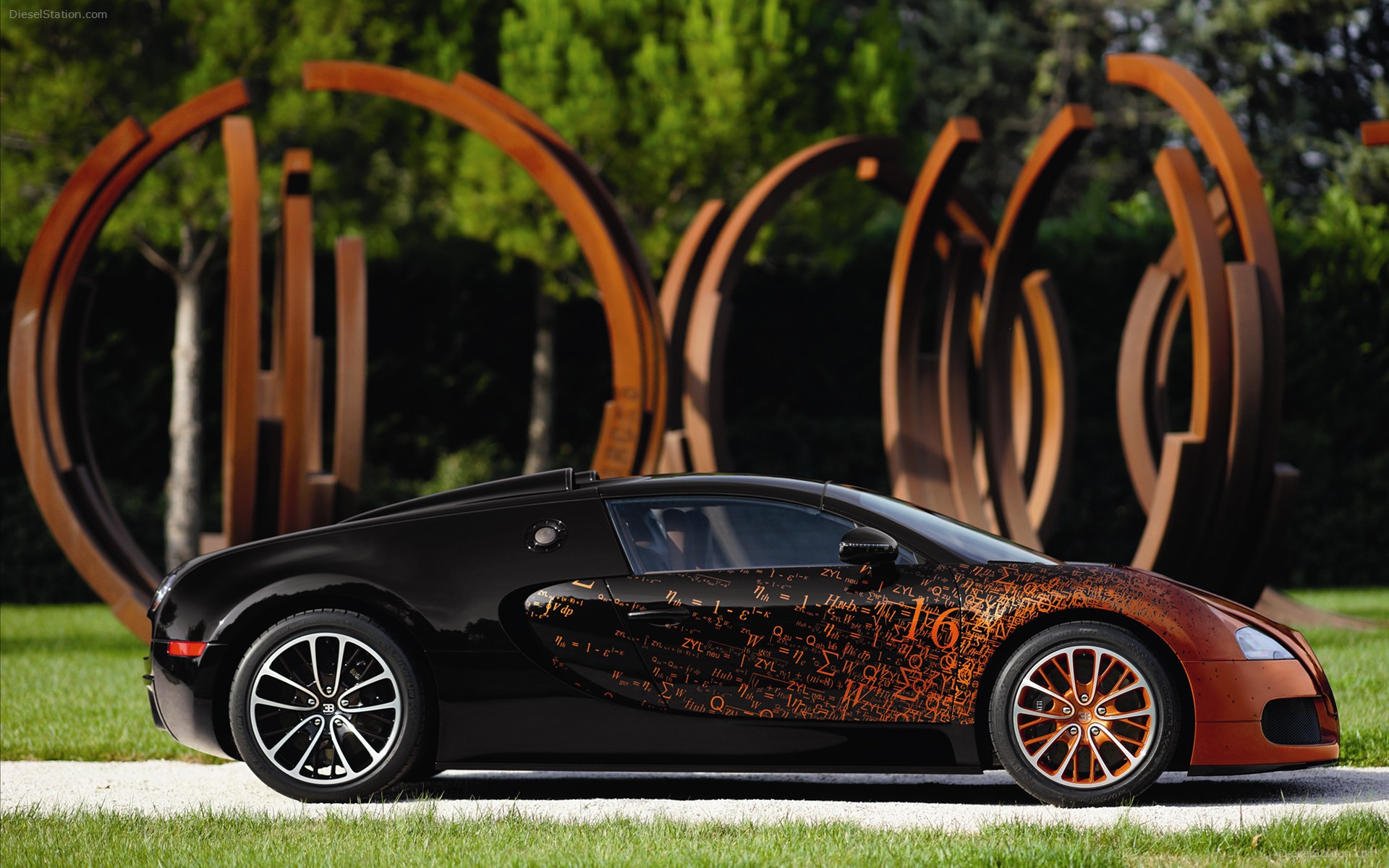 Bugatti Veyron Grand Sport Bernar Venet 2012 Bugatti Veyron Grand Sport Bernar Venet 2012
