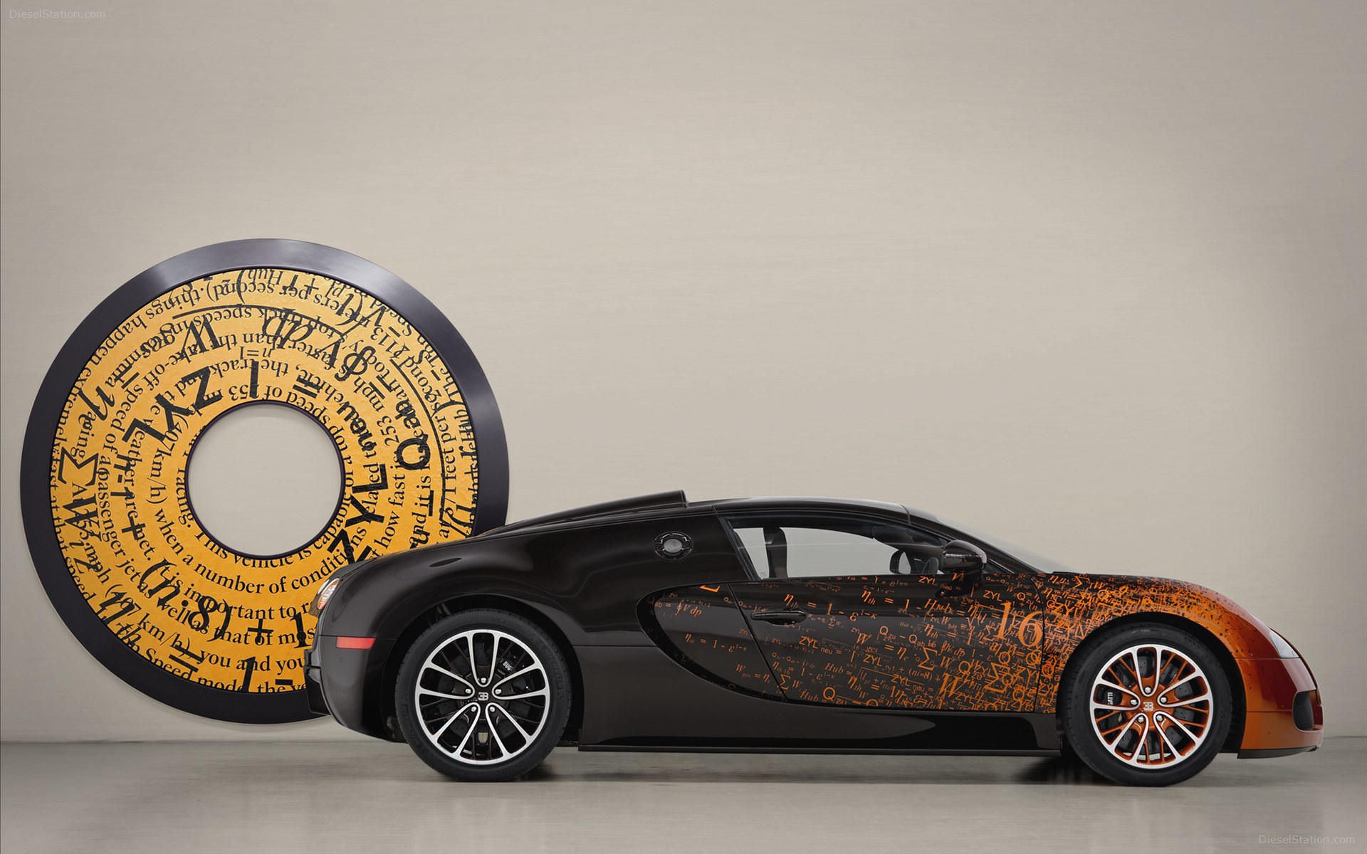 Bugatti Veyron Grand Sport Bernar Venet 2012 Bugatti Veyron Grand Sport Bernar Venet 2012