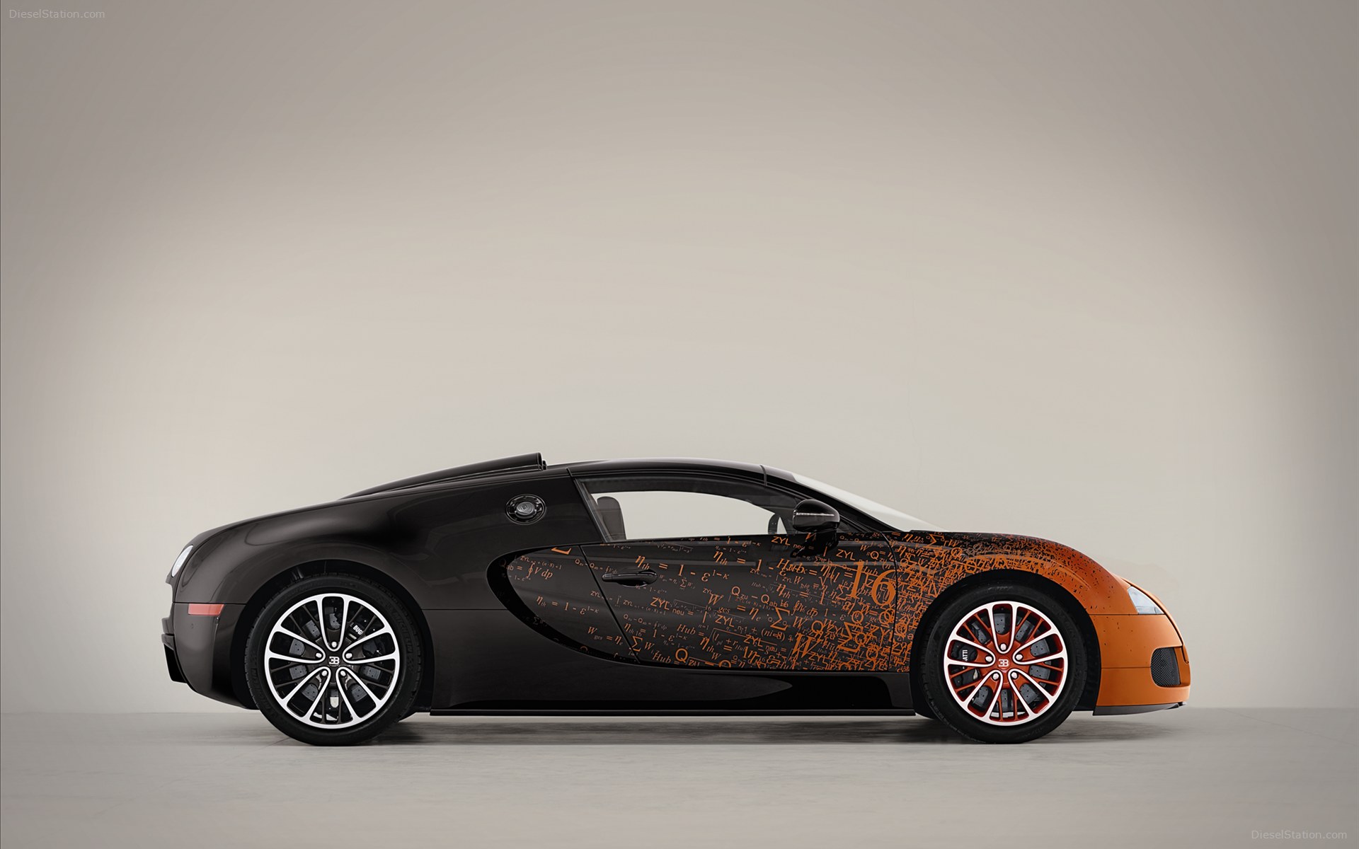 Bugatti Veyron Grand Sport Bernar Venet 2012