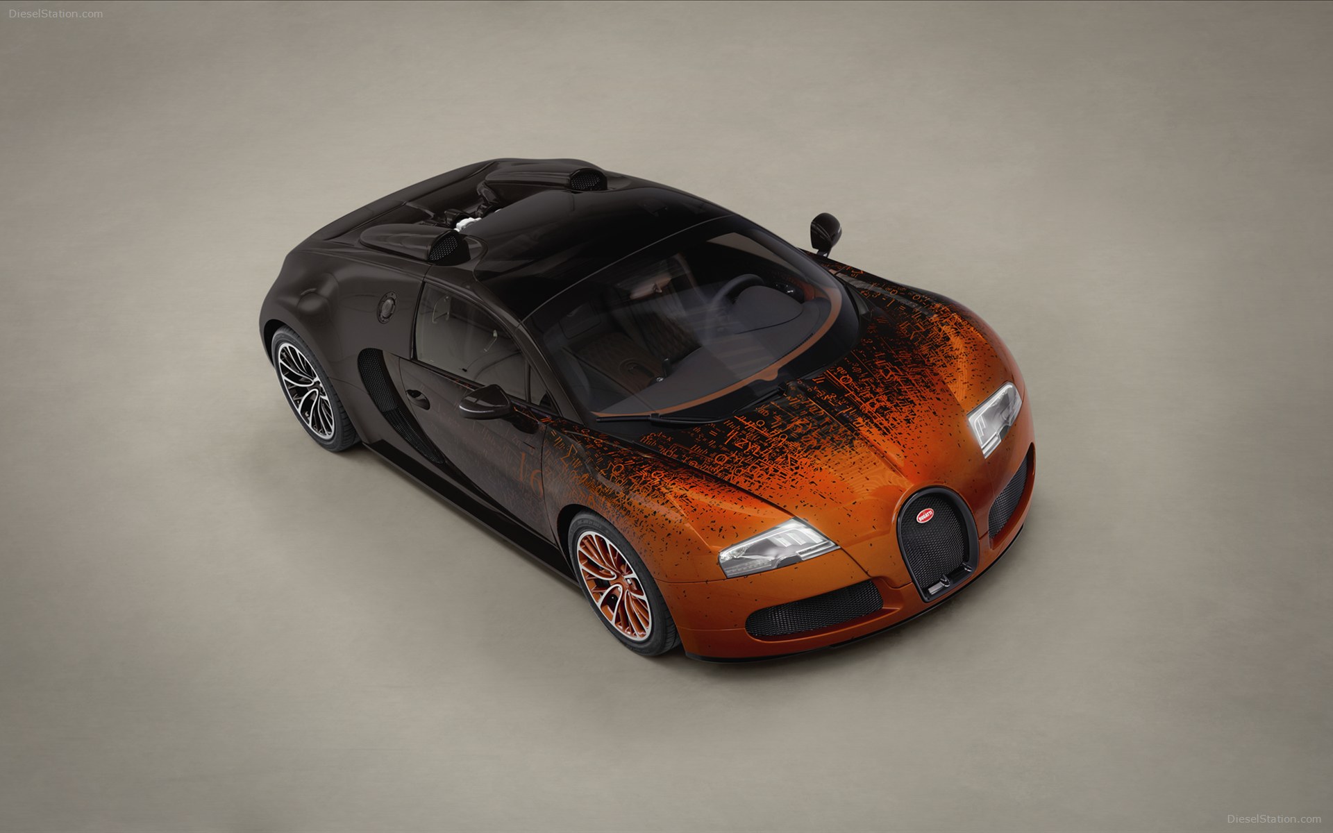 Bugatti Veyron Grand Sport Bernar Venet 2012