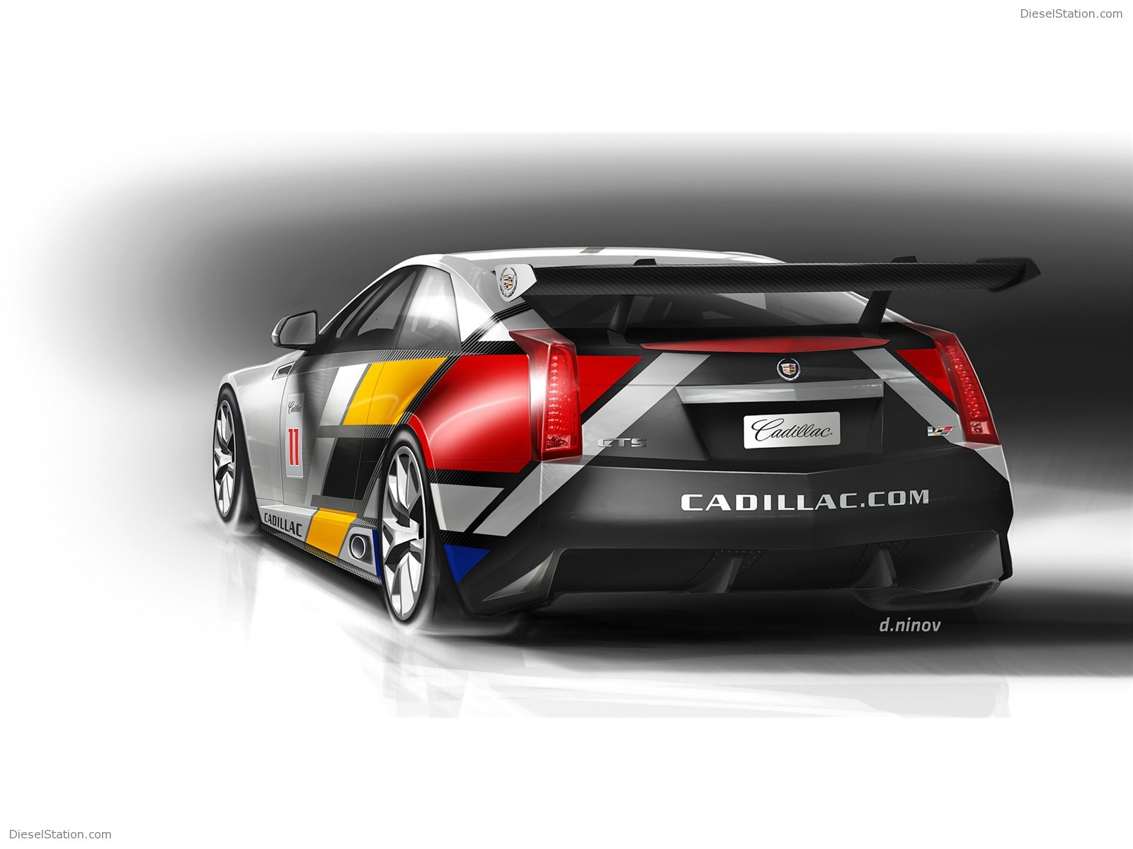 Cadillac CTS V Coupe Race Car