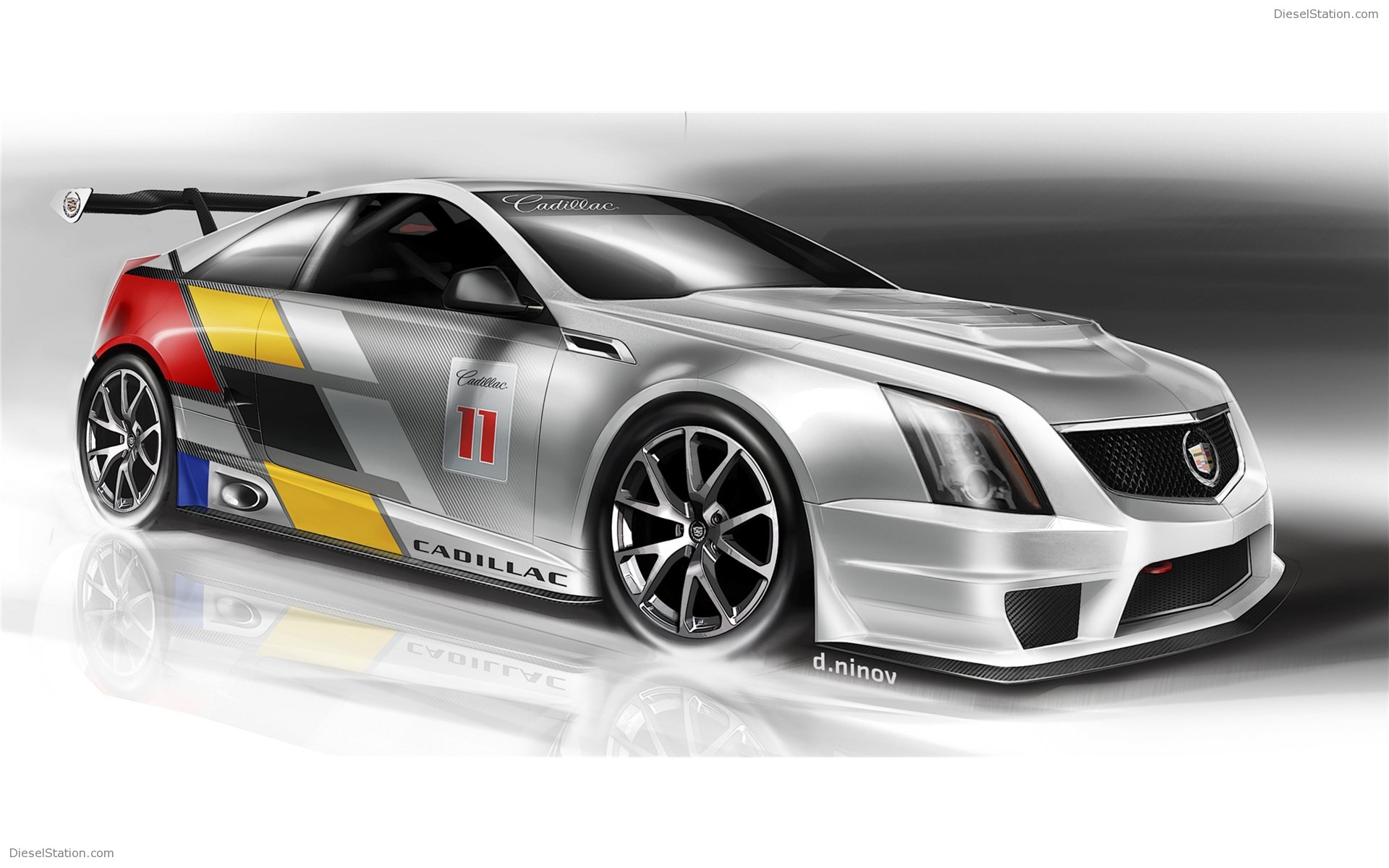 Cadillac CTS V Coupe Race Car