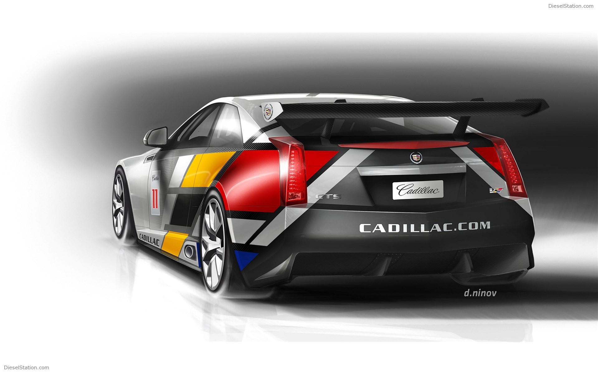 Cadillac CTS V Coupe Race Car