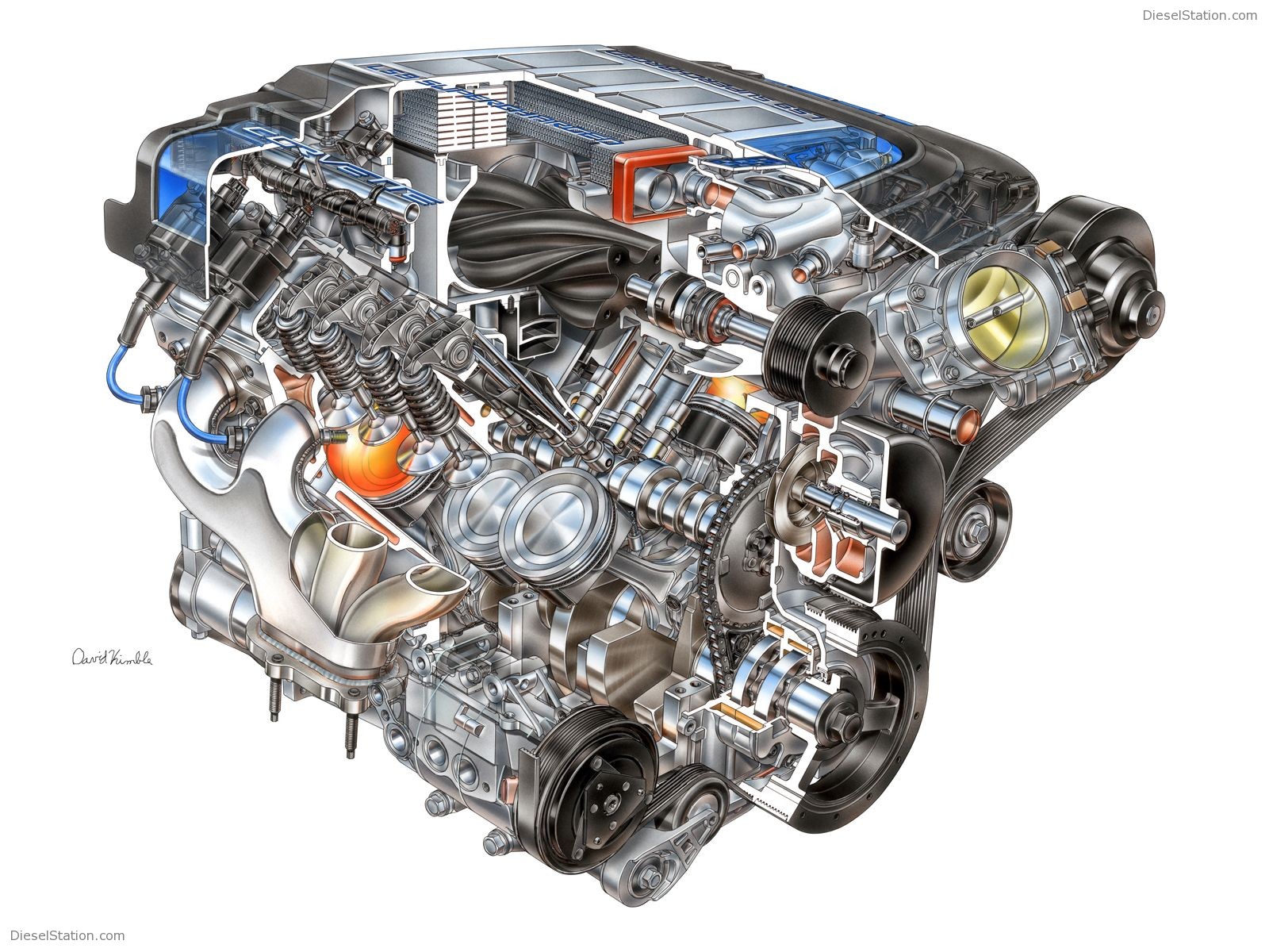 LS9 6.2L V-8 for 2009 Corvette ZR1