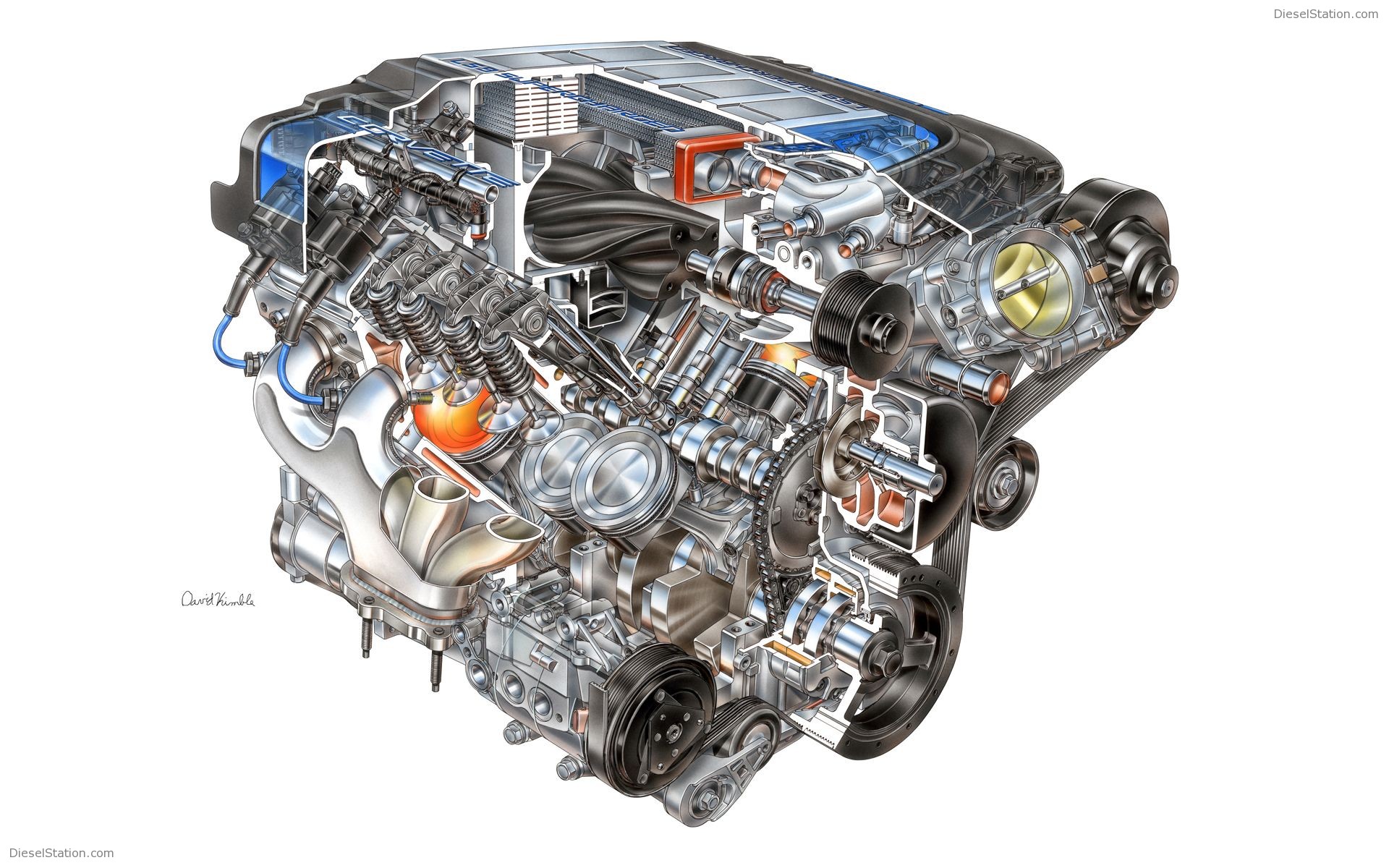 LS9 6.2L V-8 for 2009 Corvette ZR1