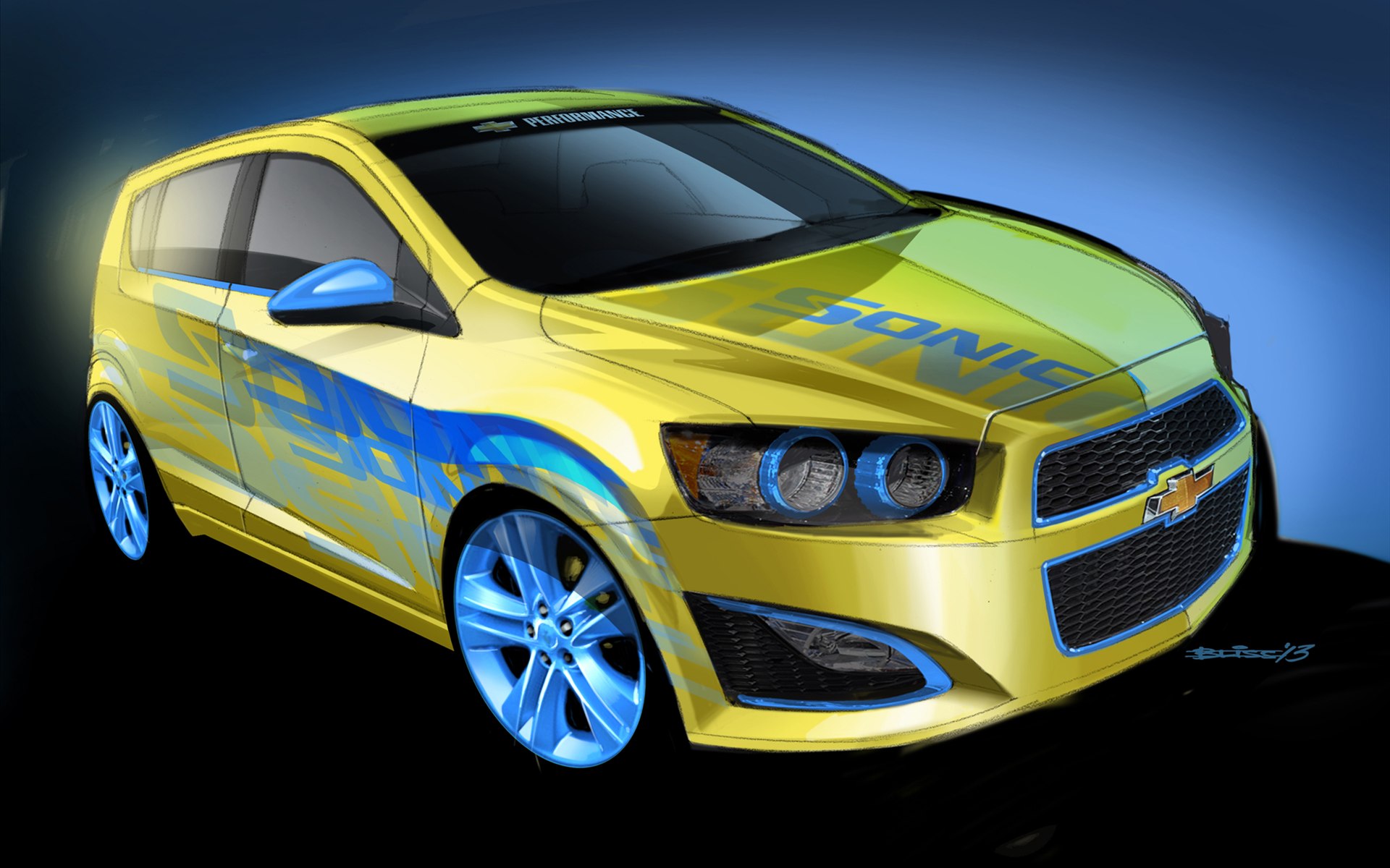 Chevrolet Performance Sonic RS Concept 2013