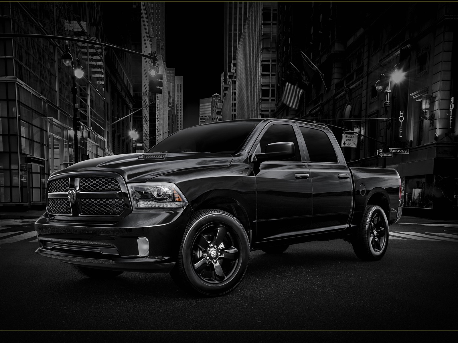 Dodge Ram 1500 Black Express 2013