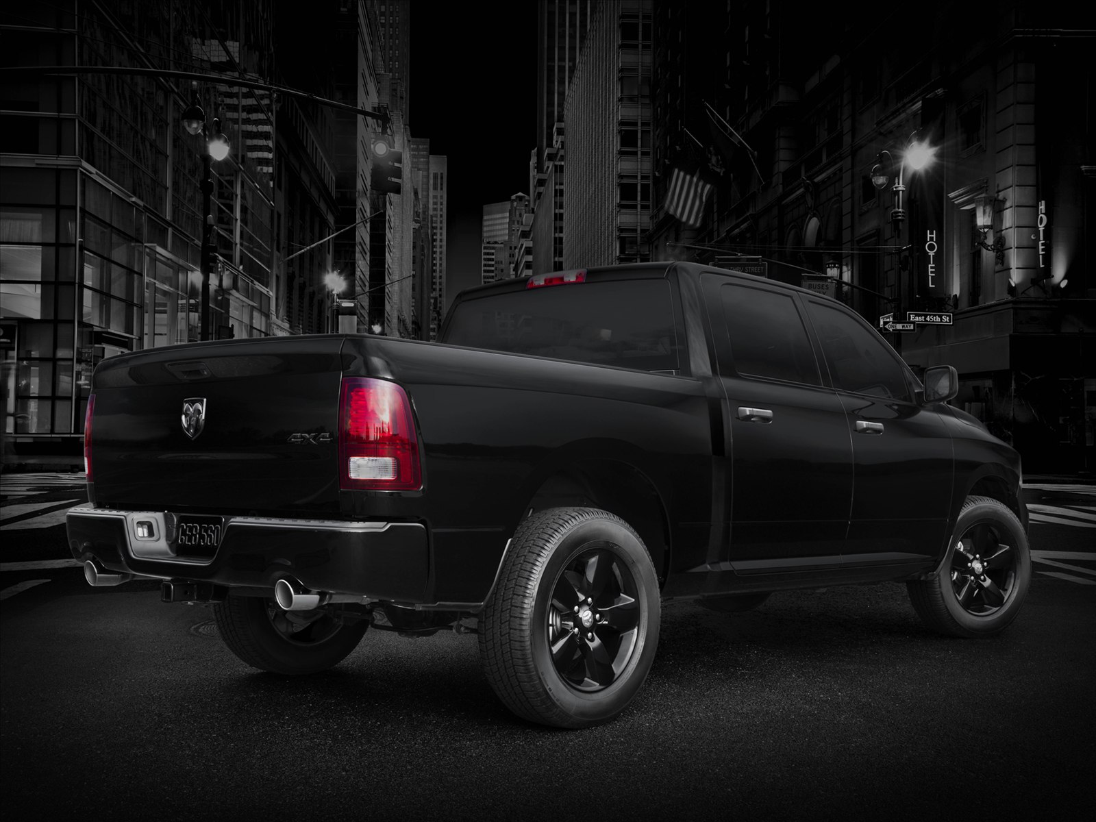 Dodge Ram 1500 Black Express 2013