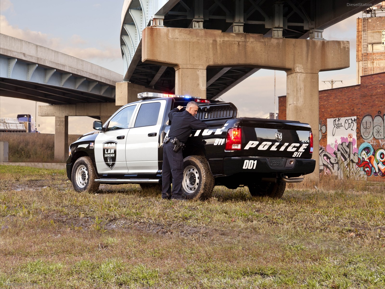 Dodge Ram 1500 Police Truck 2012