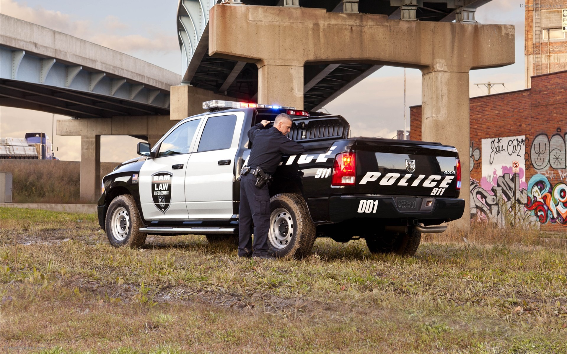 Dodge Ram 1500 Police Truck 2012