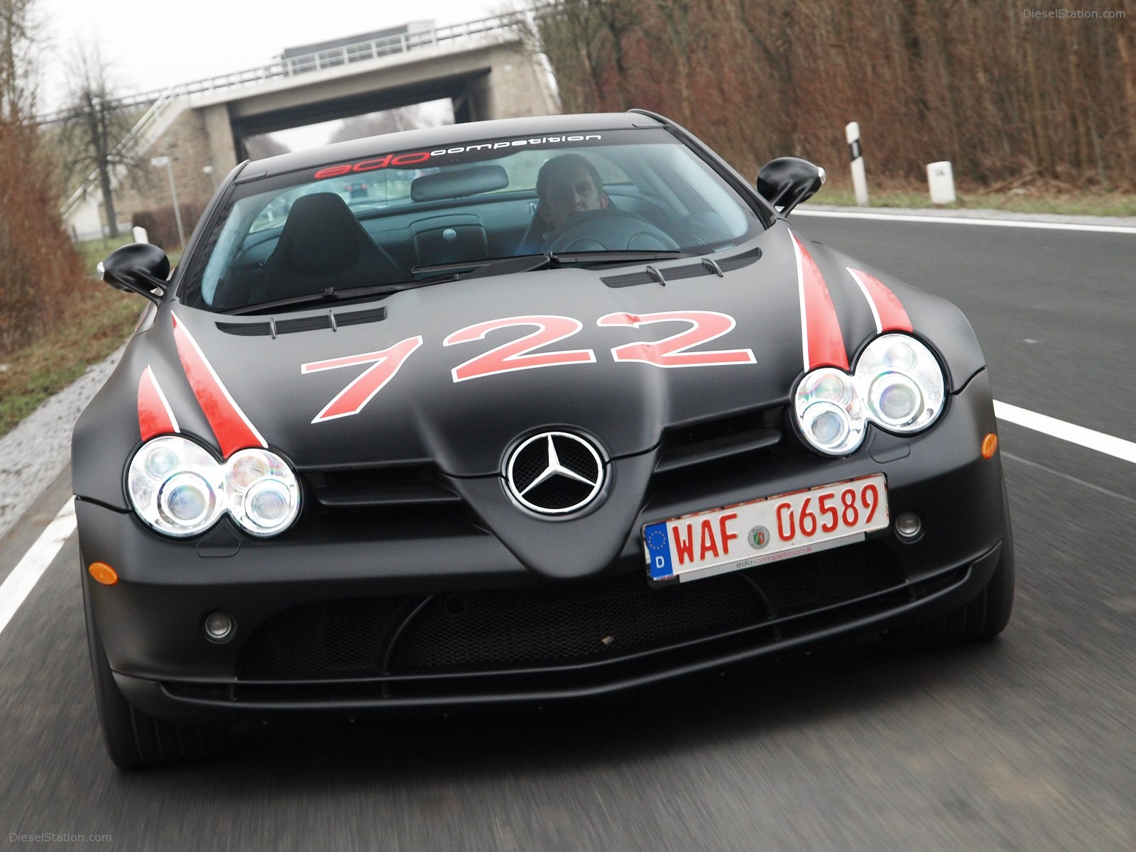 EDO Competition Mercedes Benz SLR Black Arrow 2011 EDO Competition Mercedes Benz SLR Black Arrow 2011